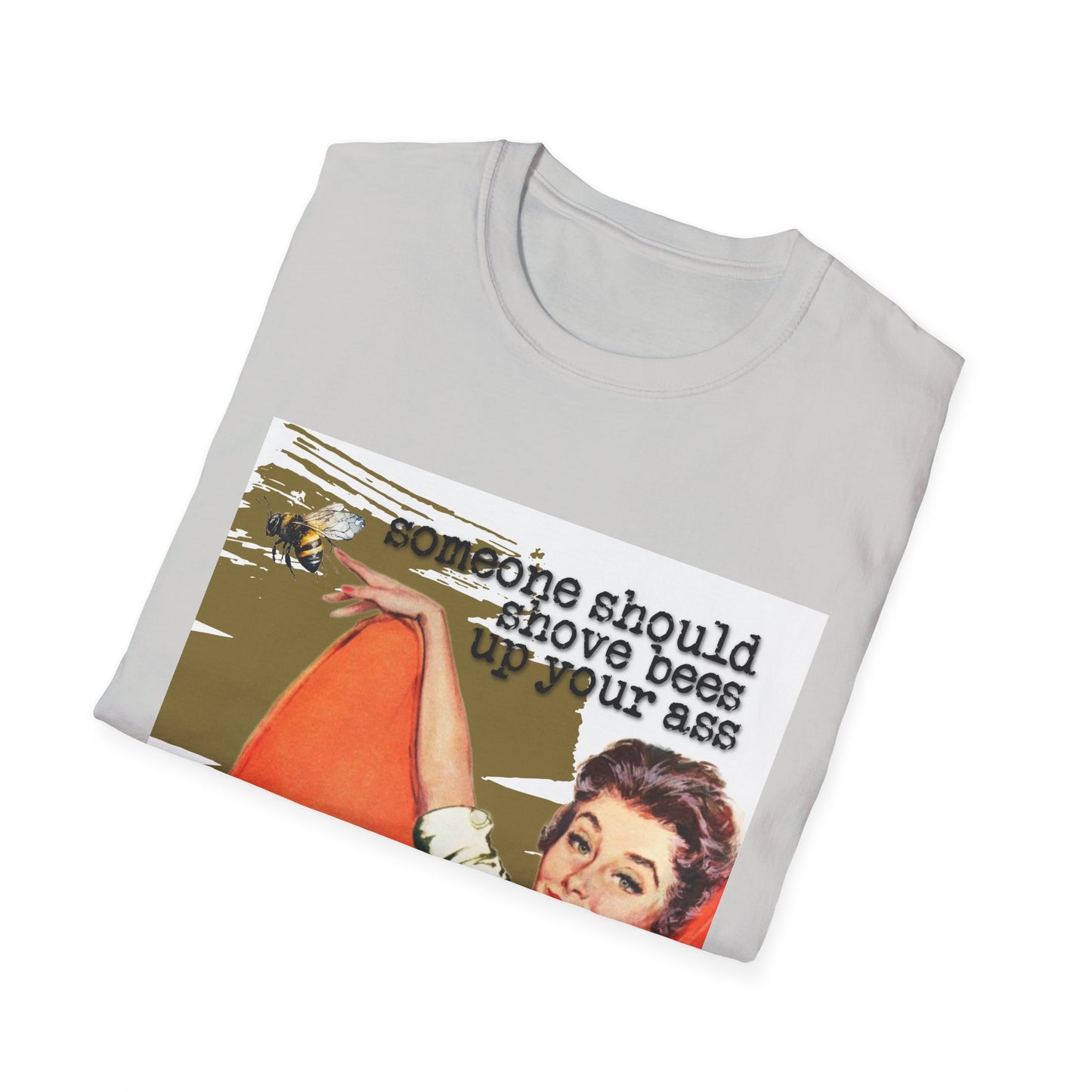 "Someone Should BEES" - Retro Humor T-Shirt -