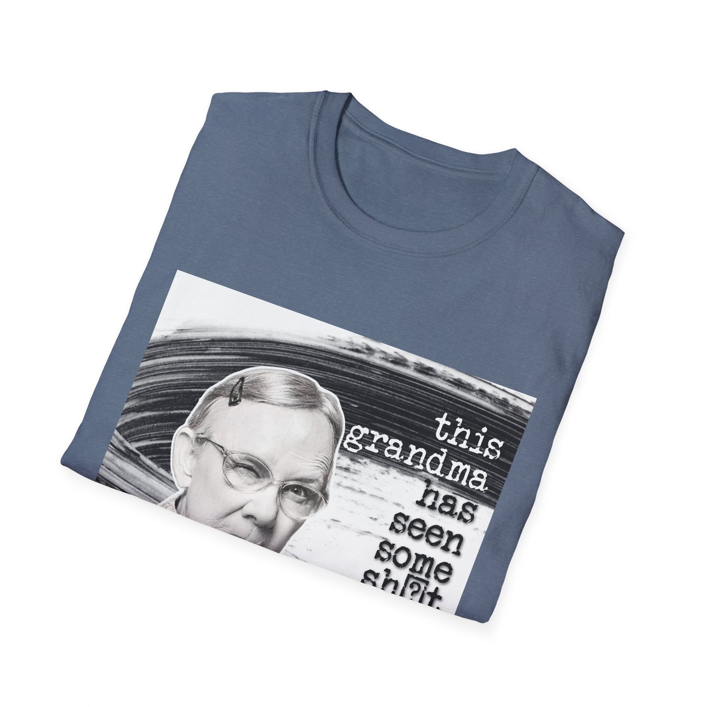 "This GRANDMA has seen some" - Retro Humor T-Shirt -