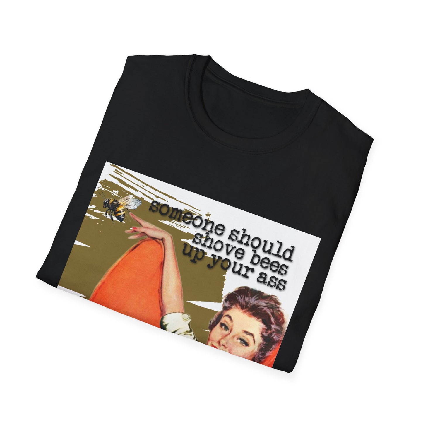 "Someone Should BEES" - Retro Humor T-Shirt -