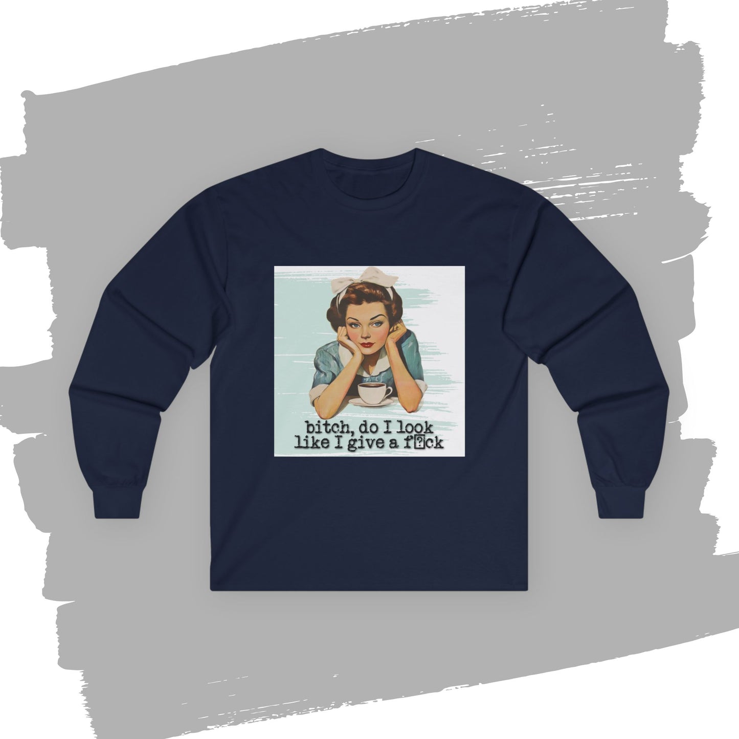 'do I look like' - Funny Retro Long Sleeve Tee -