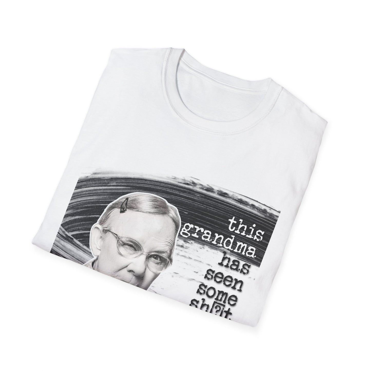 "This GRANDMA has seen some" - Retro Humor T-Shirt -