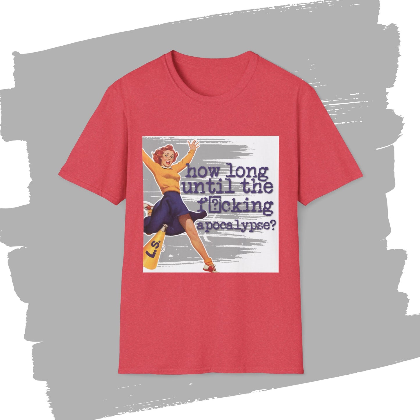 "How long?" - Retro Humor T-Shirt -