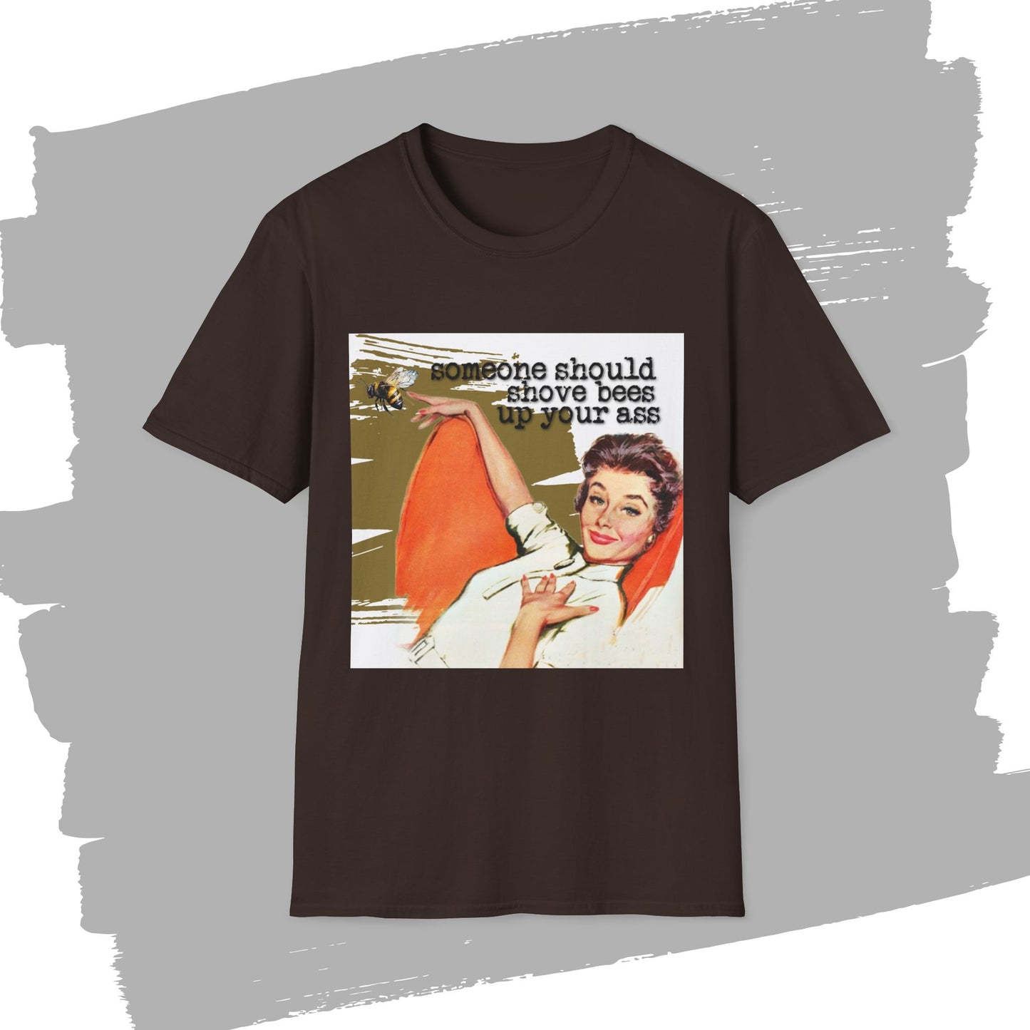 "Someone Should BEES" - Retro Humor T-Shirt -