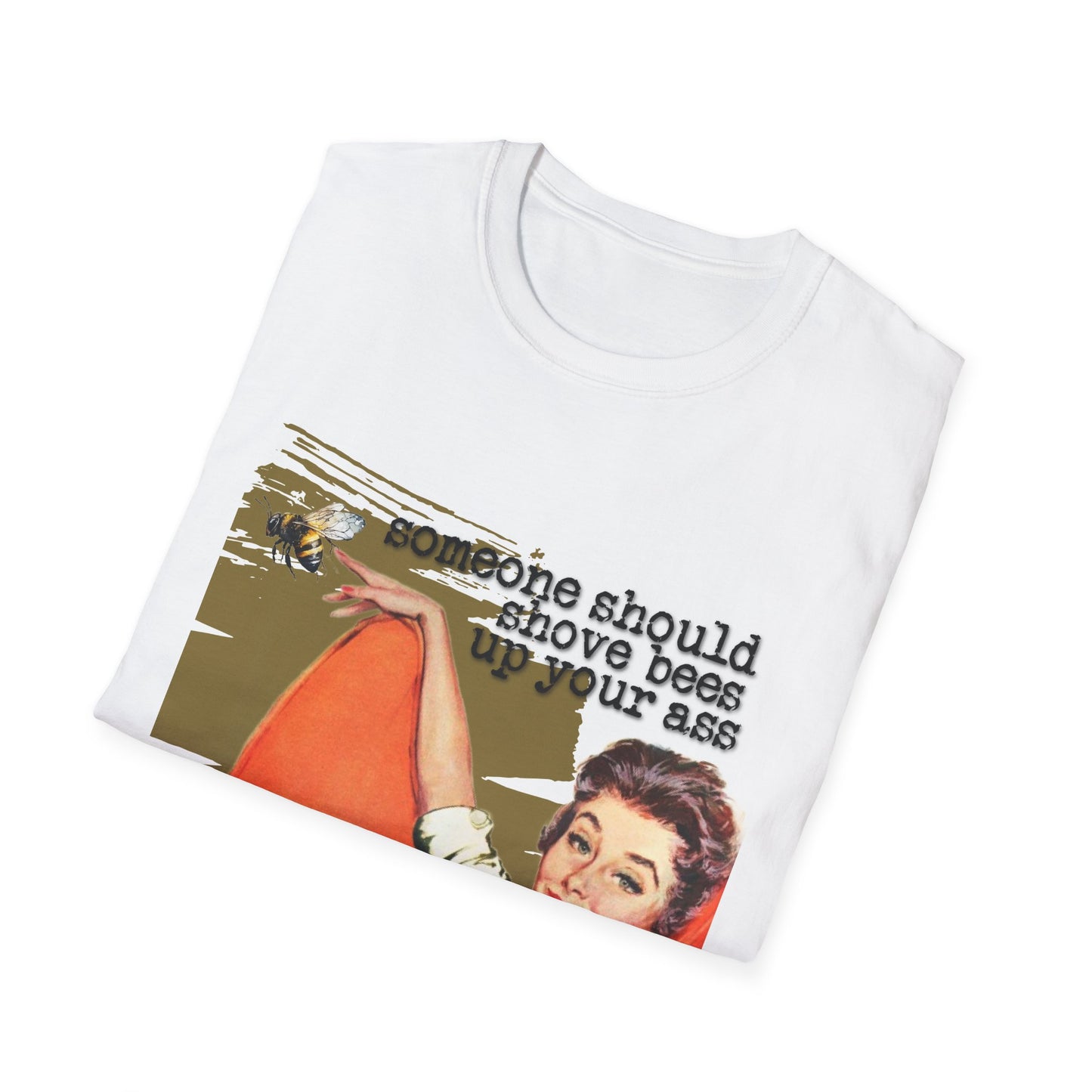 "Someone Should BEES" - Retro Humor T-Shirt -