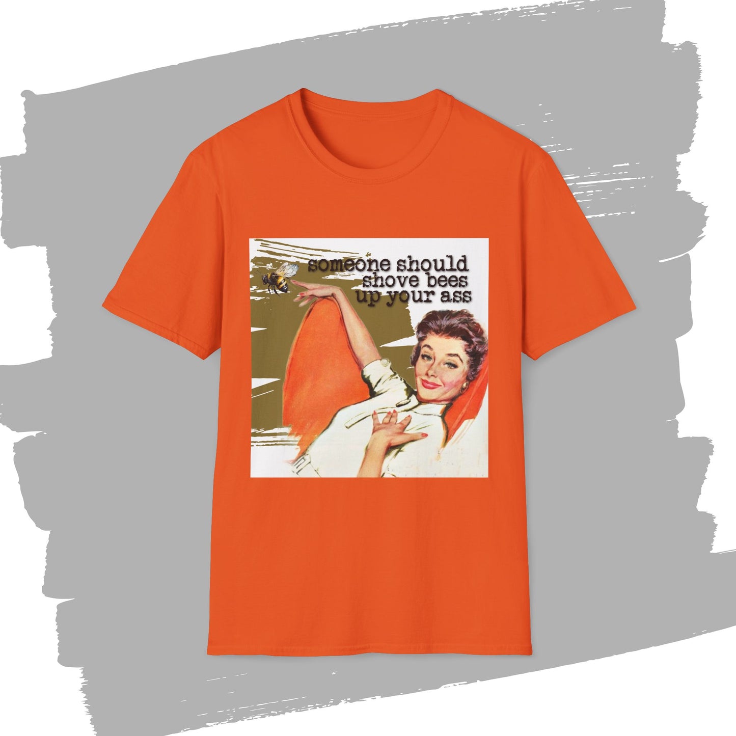 "Someone Should BEES" - Retro Humor T-Shirt -