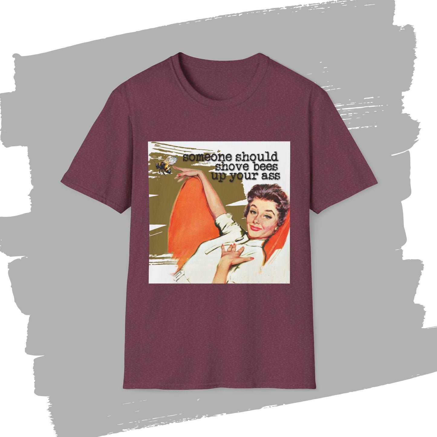 "Someone Should BEES" - Retro Humor T-Shirt -