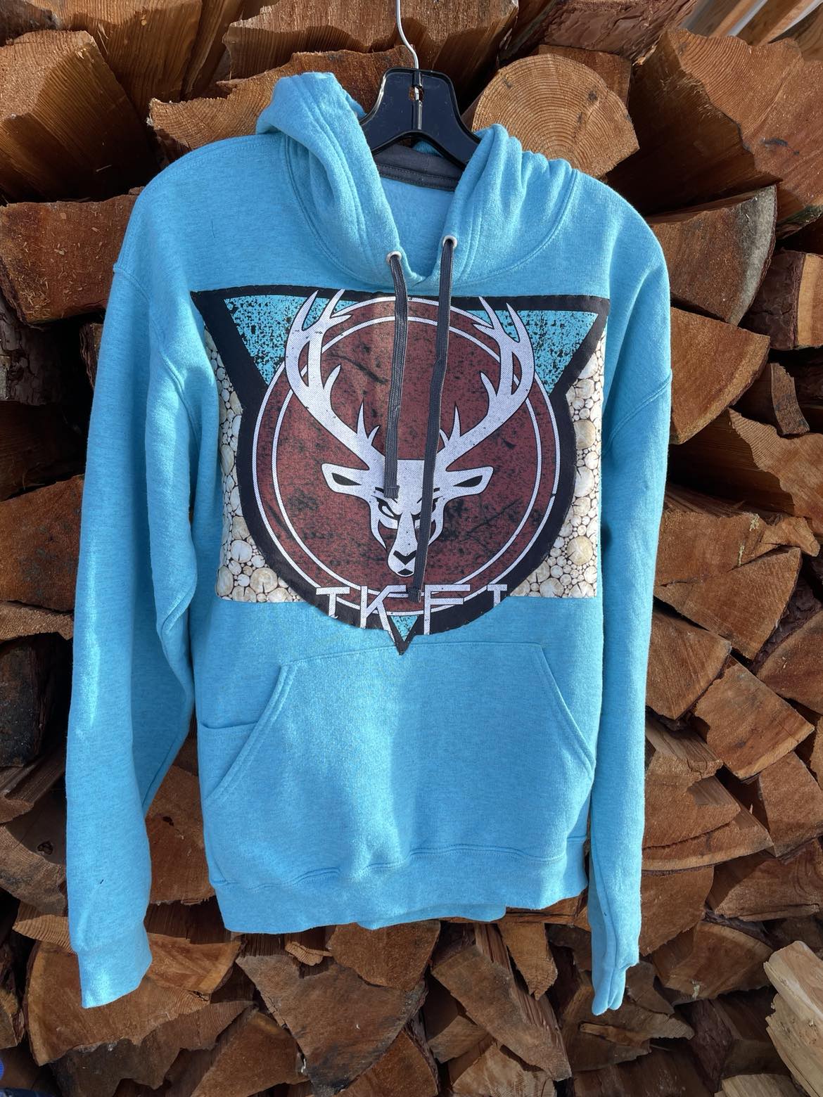 Turquoise Buck HOODIE