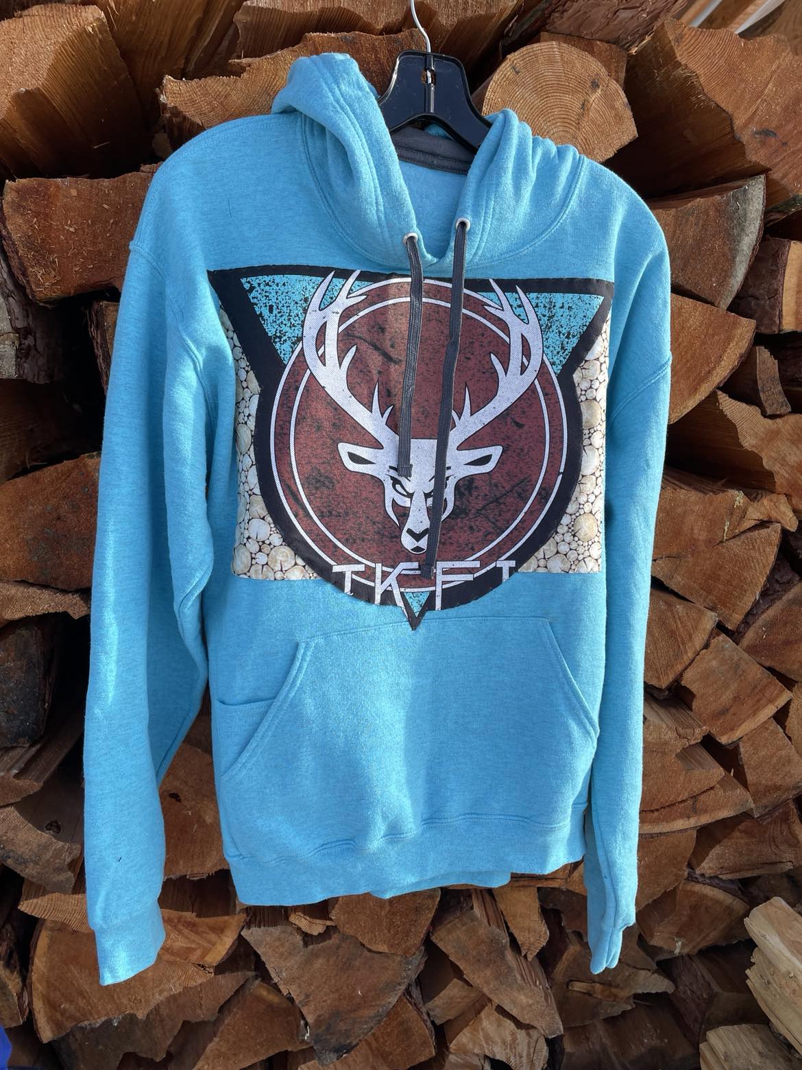 Turquoise Buck HOODIE