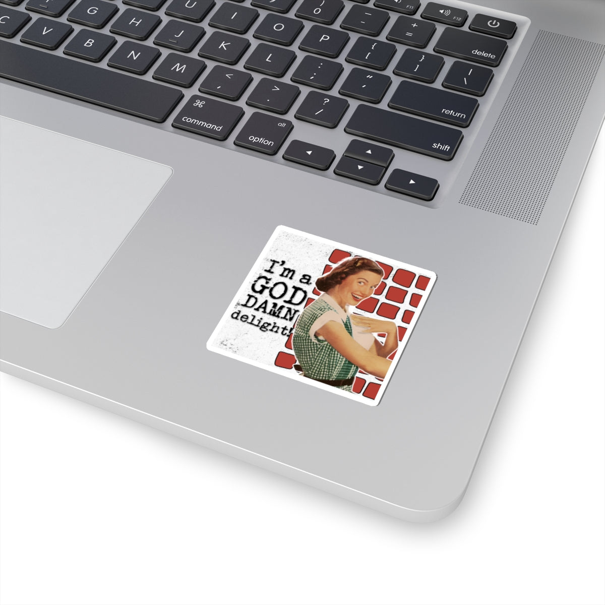 'GD delight' - Vintage Vibe Kiss-Cut Stickers