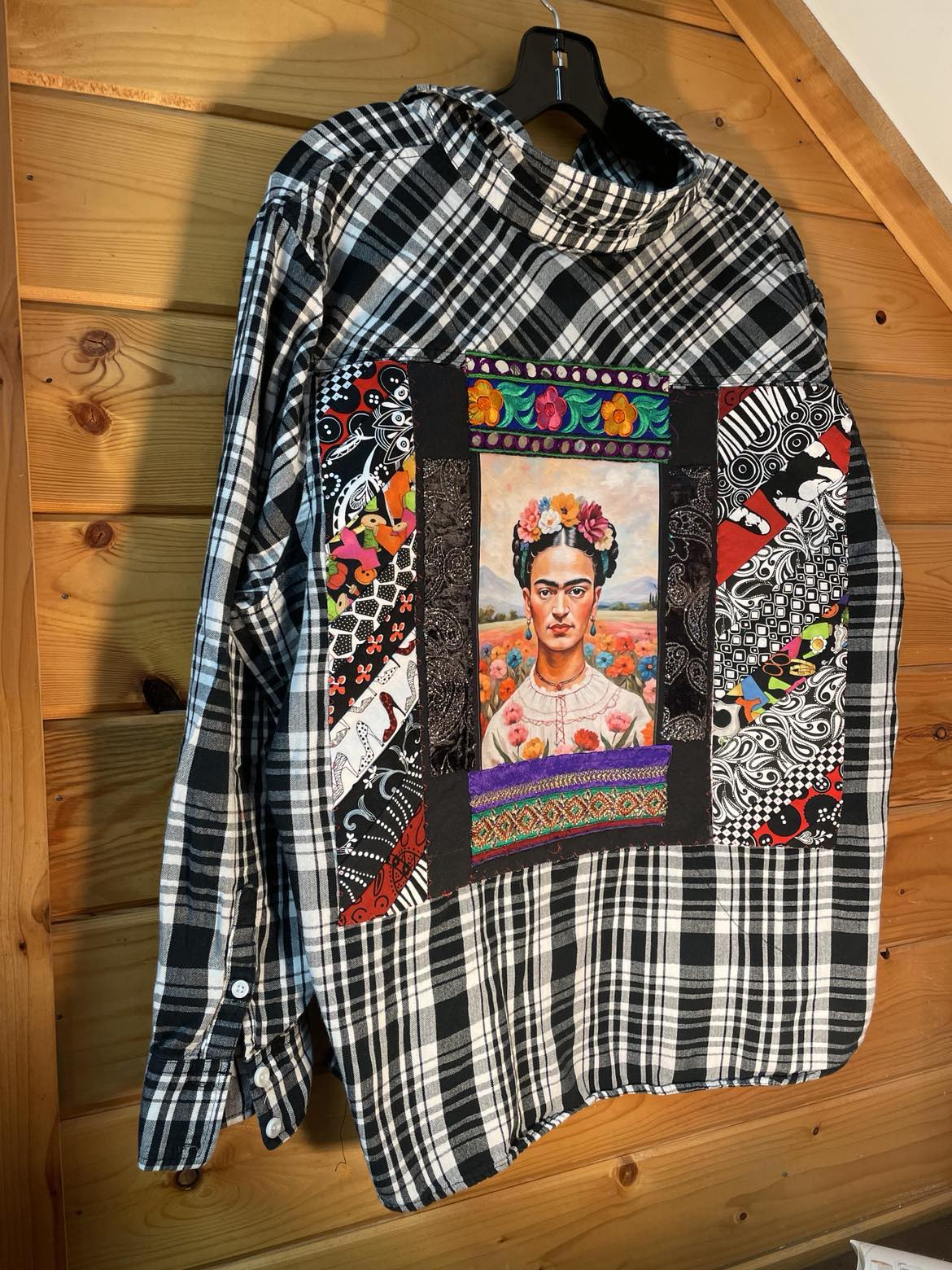 Frida in Bloom – Rebel Heart Flannel