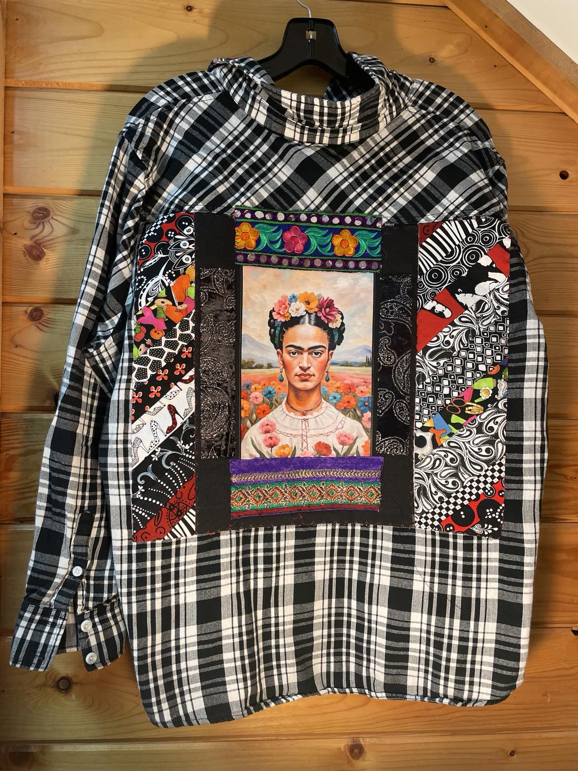Frida in Bloom – Rebel Heart Flannel