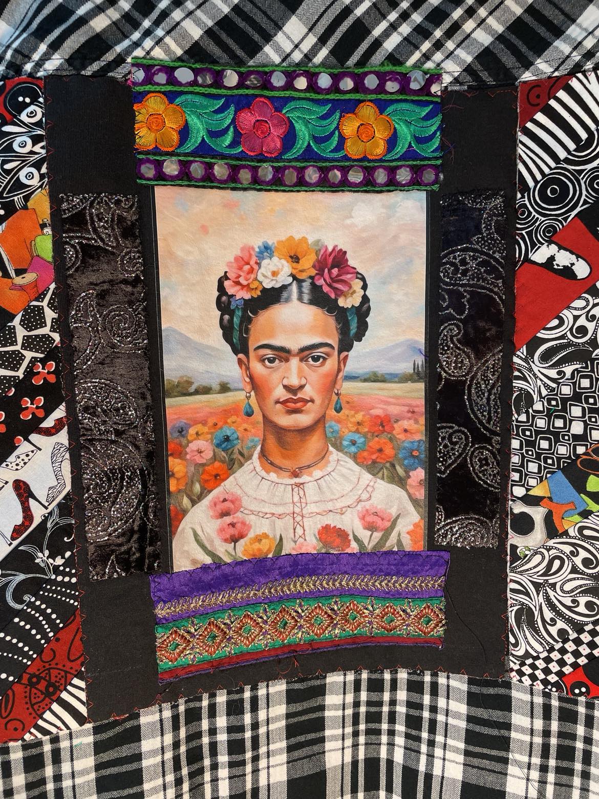 Frida in Bloom – Rebel Heart Flannel