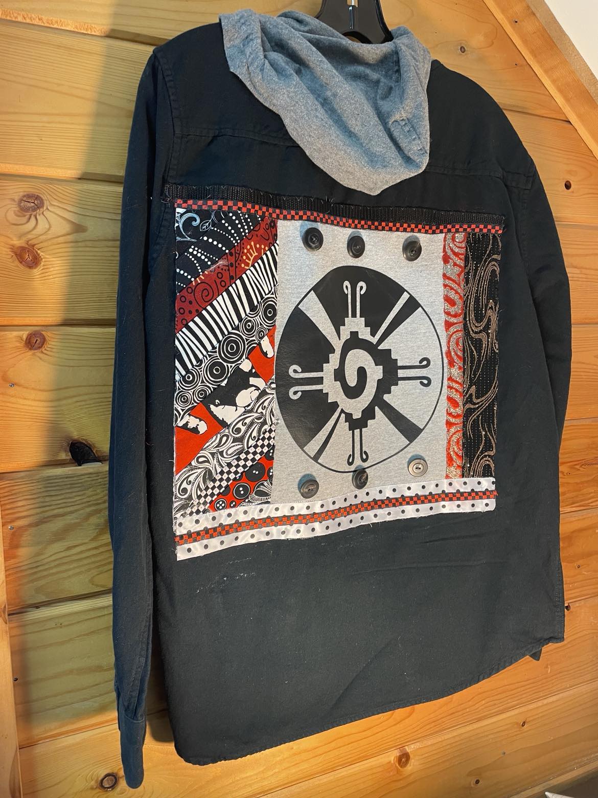 Hunab Ku – Sacred Geometry Street Flannel