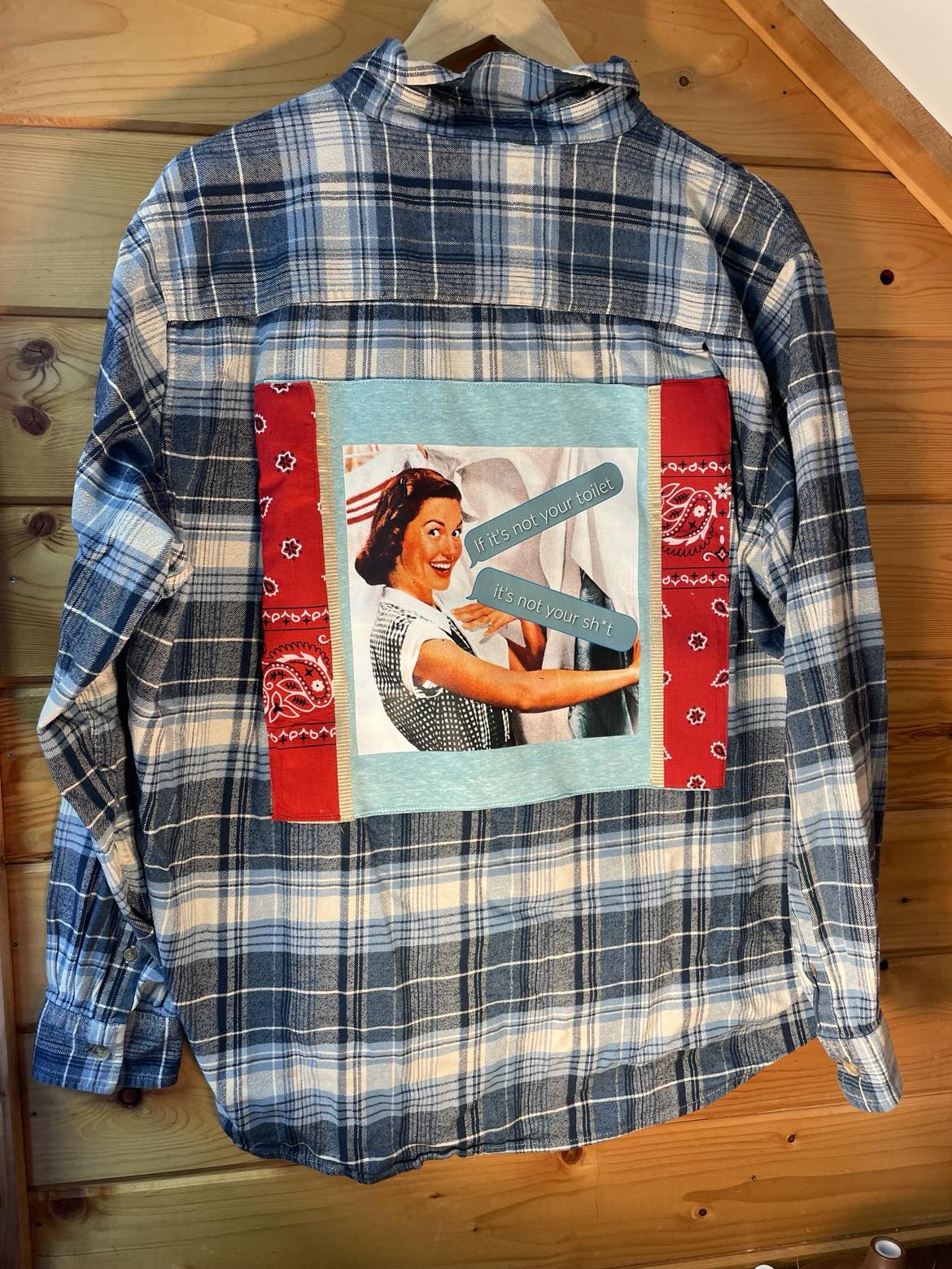 Handle Your Own Sh*t – Aunt Jane’s Life Advice Flannel