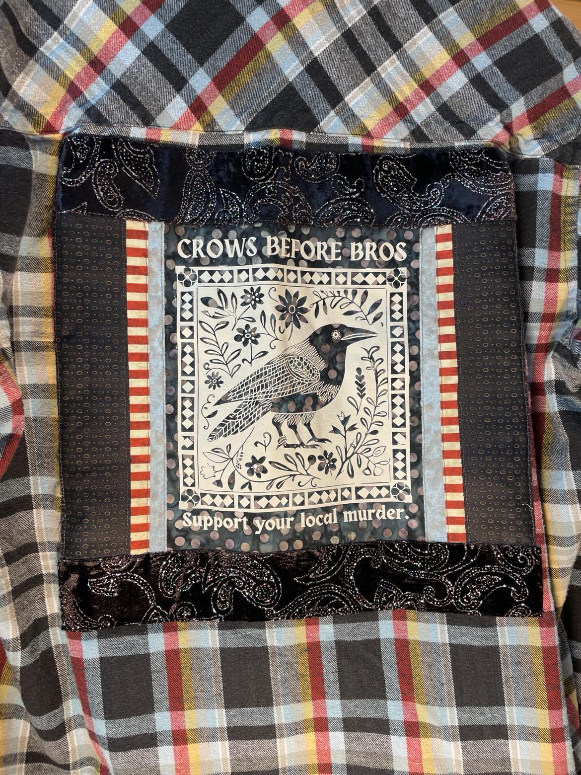 Crows Before Bros – Local Murder Support Squad Flannel