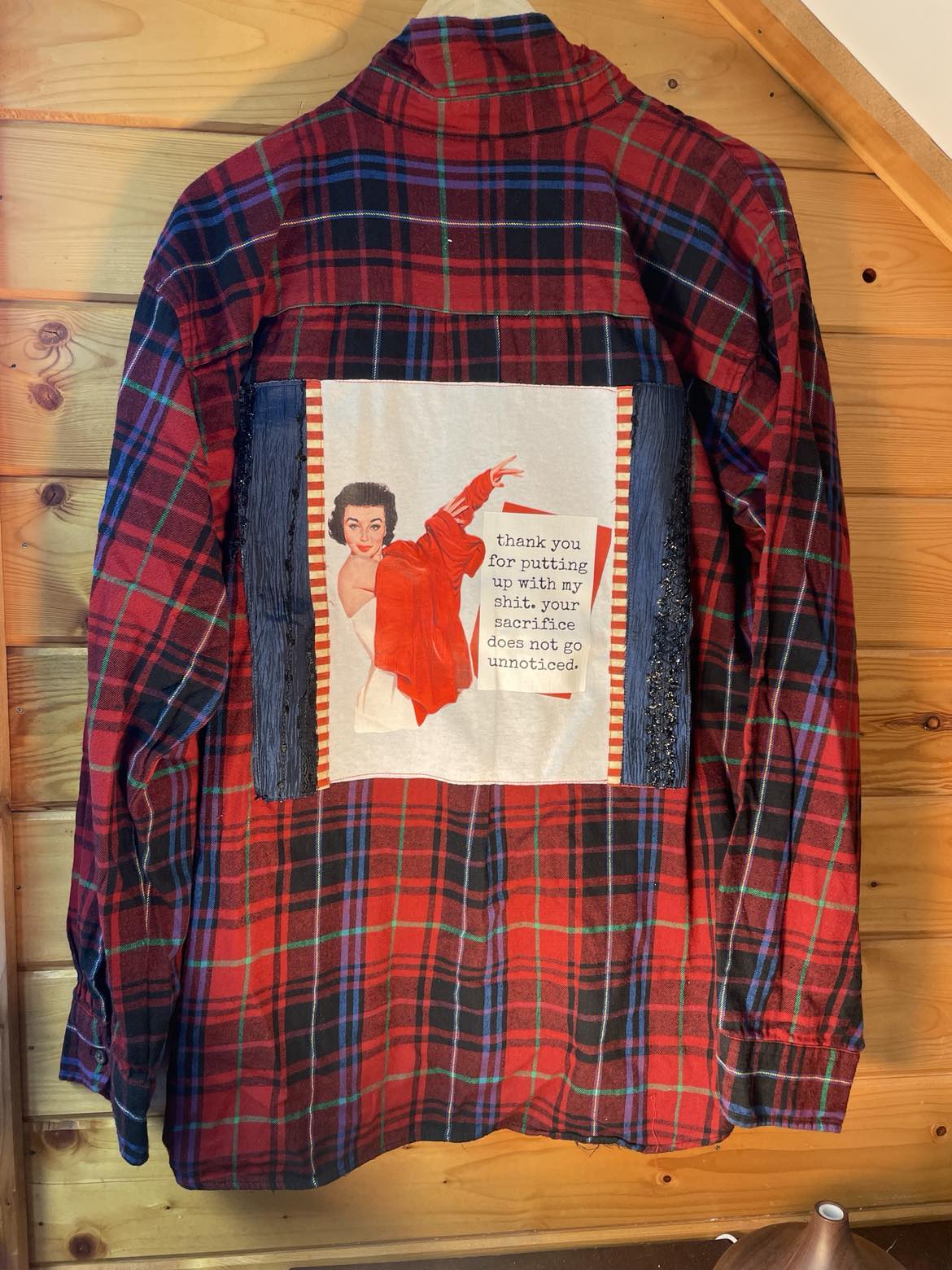 Thank You for Tolerating My sh*t – Flannel of Champions