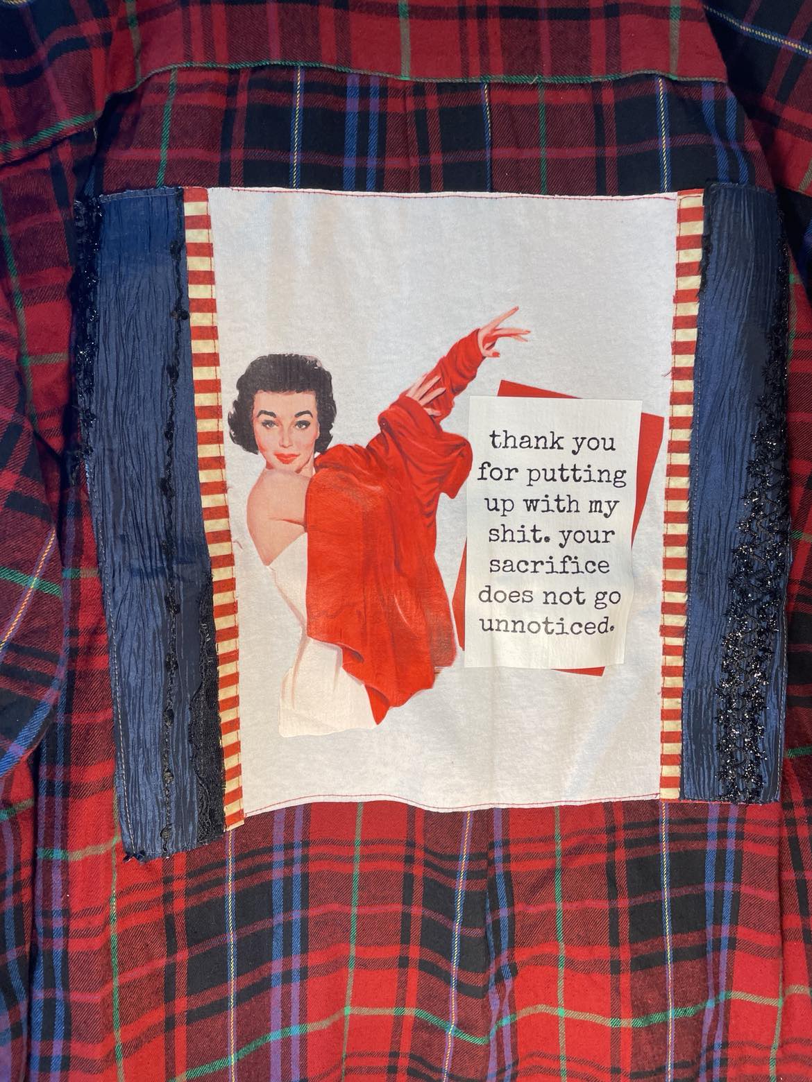 Thank You for Tolerating My sh*t – Flannel of Champions
