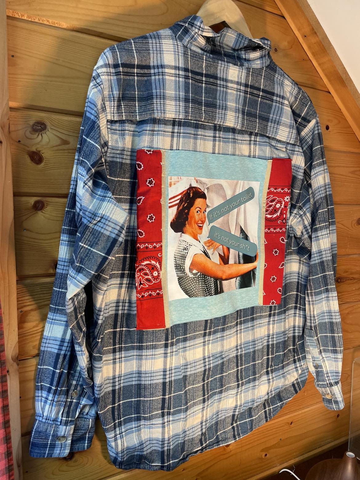 Handle Your Own Sh*t – Aunt Jane’s Life Advice Flannel