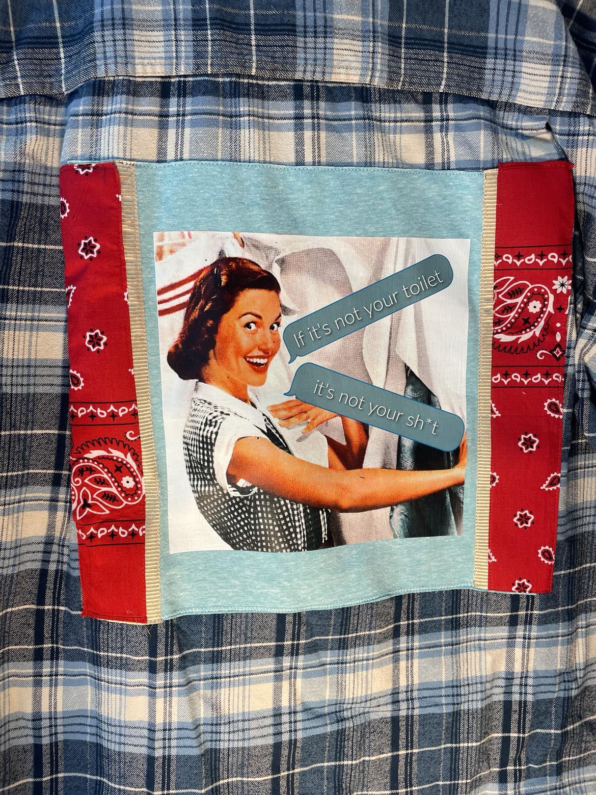 Handle Your Own Sh*t – Aunt Jane’s Life Advice Flannel