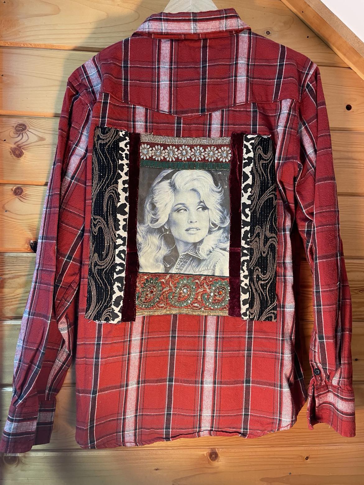 Dolly on the frontlines of fashion.