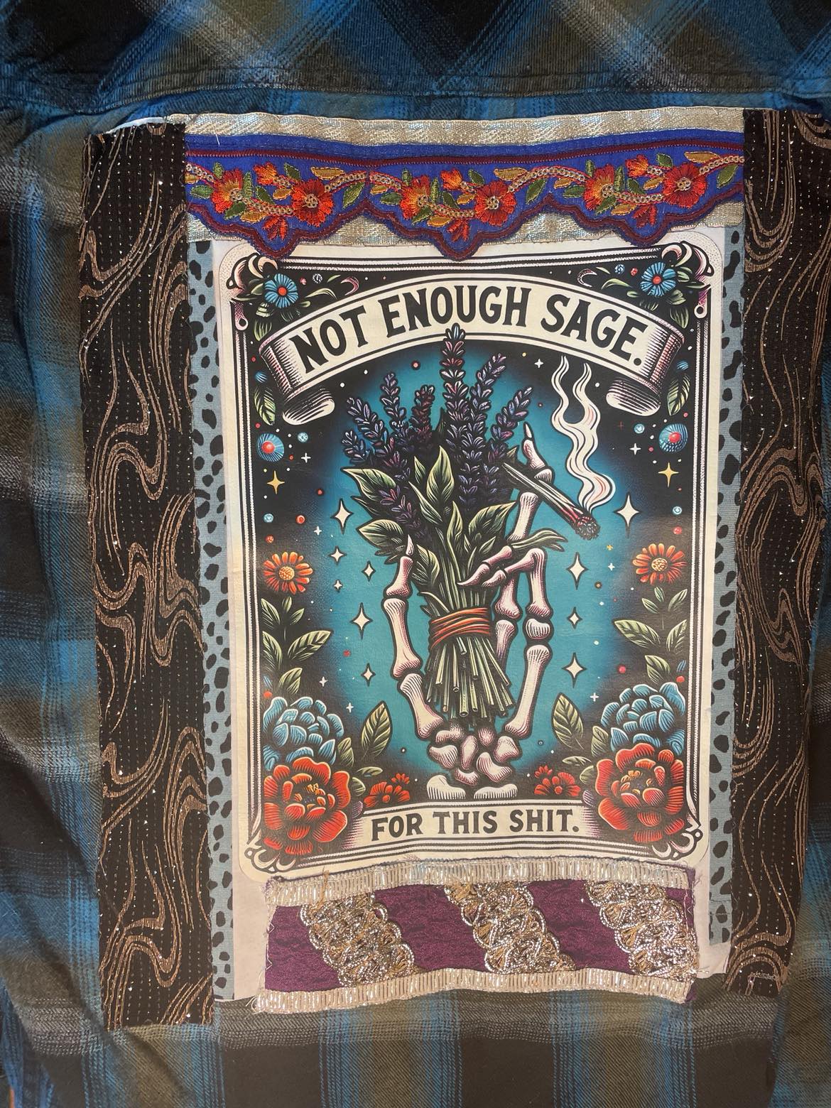 🔥 Not Enough Sage Flannel – The Spirit Cleanser Aunt Jane Wore to Court