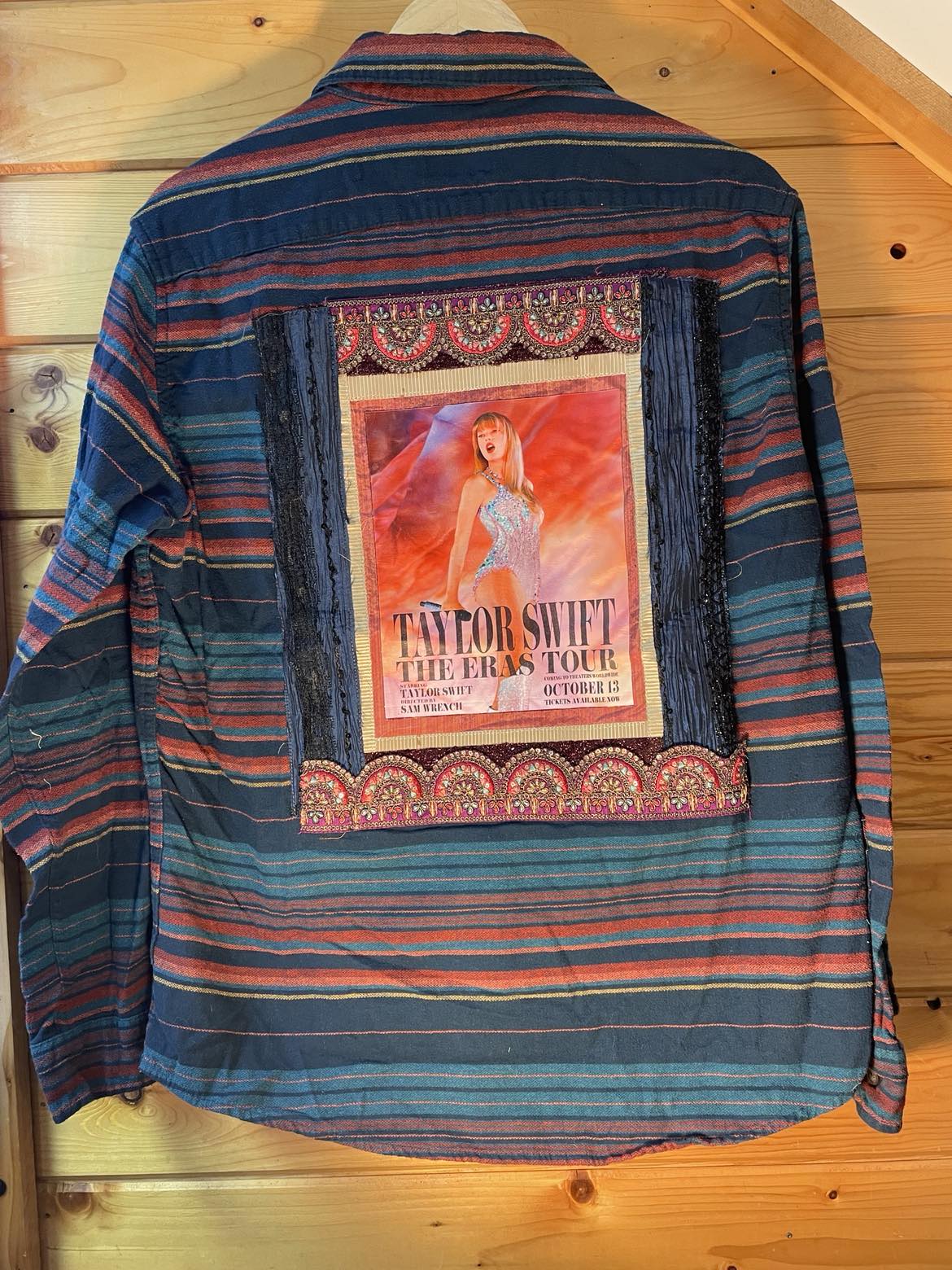 Cowgirl Chic Meets Eras Tour – Upcycled Flannel