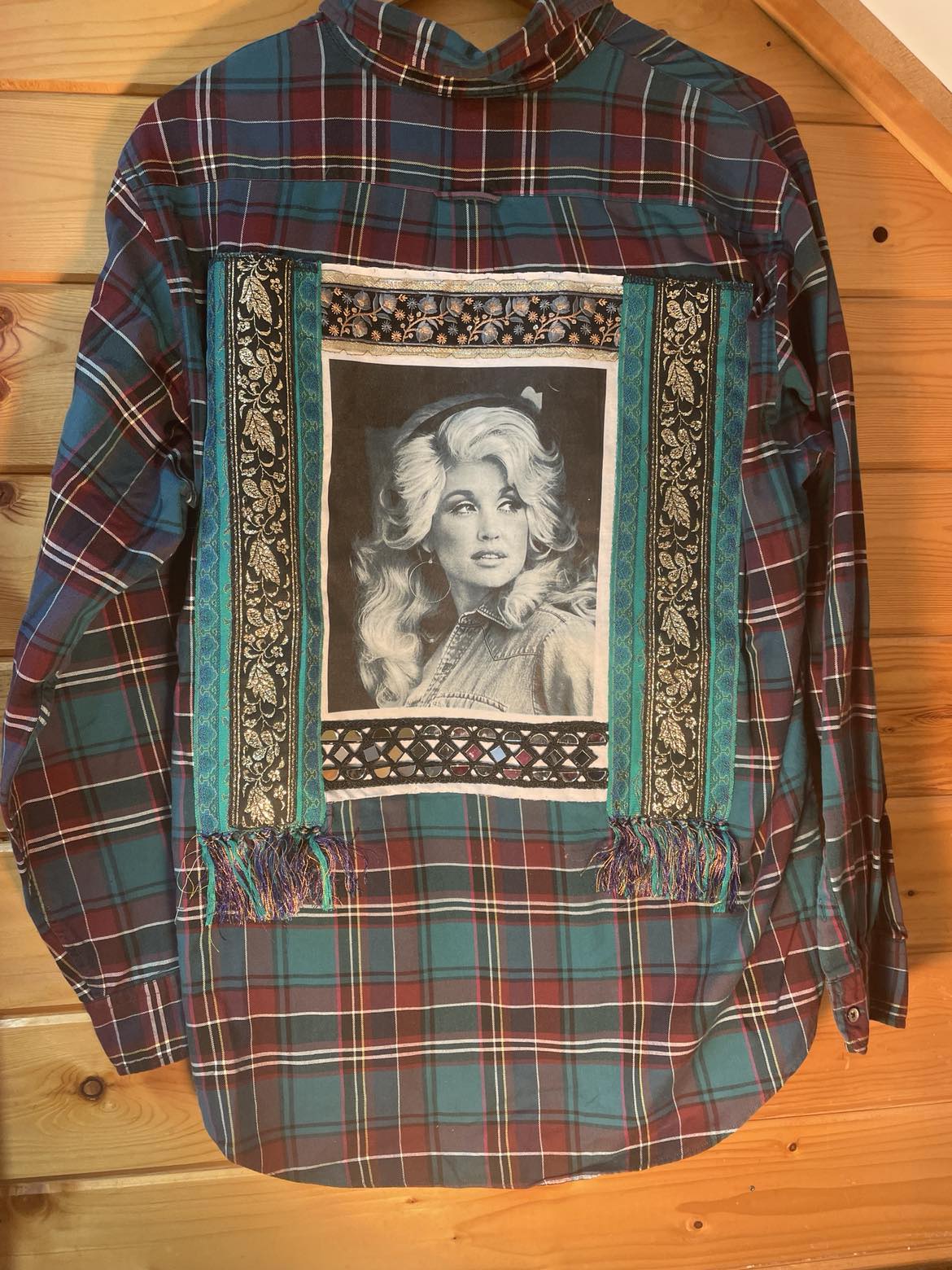 9 to 5 and Unbothered” Dolly Flannel