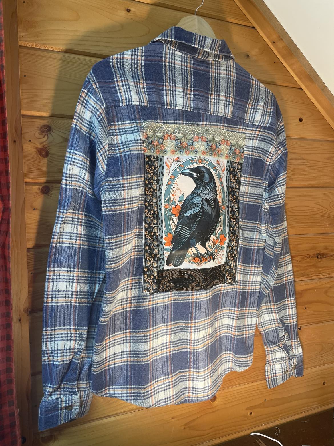 🖤 “Witchy Bird Watching Flannel