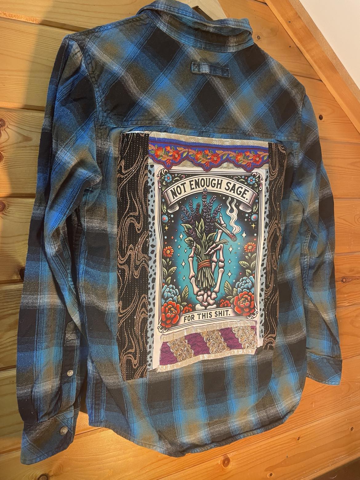 🔥 Not Enough Sage Flannel – The Spirit Cleanser Aunt Jane Wore to Court