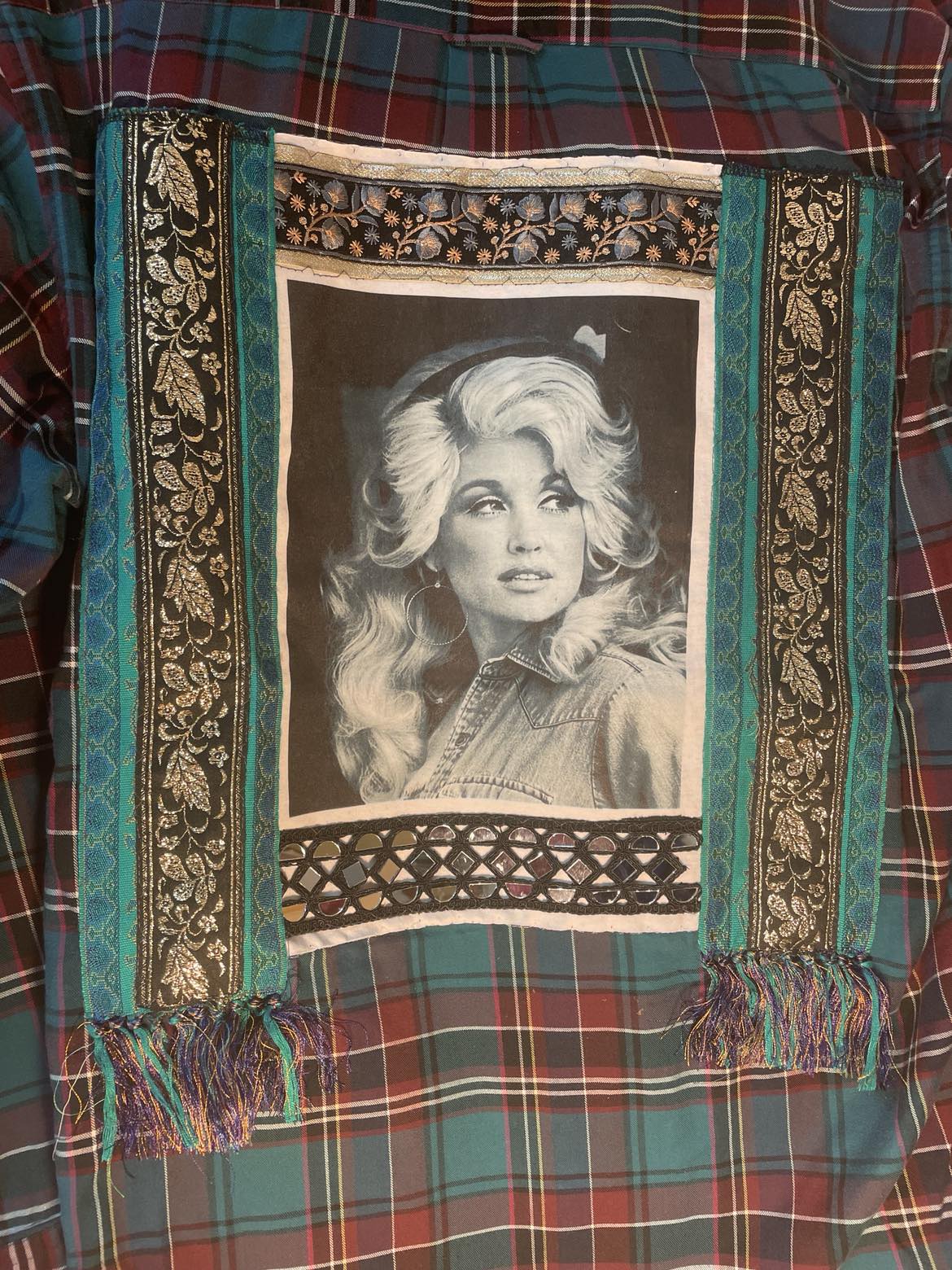 9 to 5 and Unbothered” Dolly Flannel