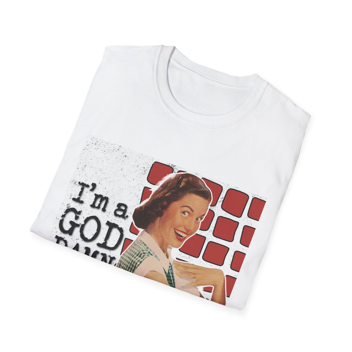 "GD delight" - Retro Humor T-Shirt -