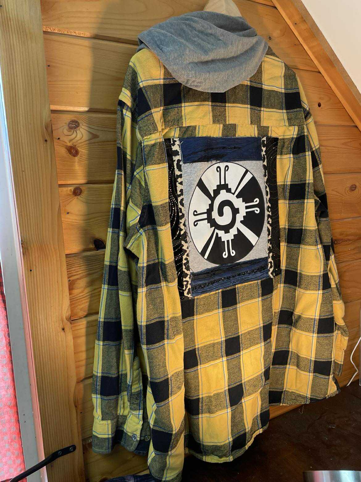 Sacred Spiral ‘Golden Horizon’ Hoodie Flannel