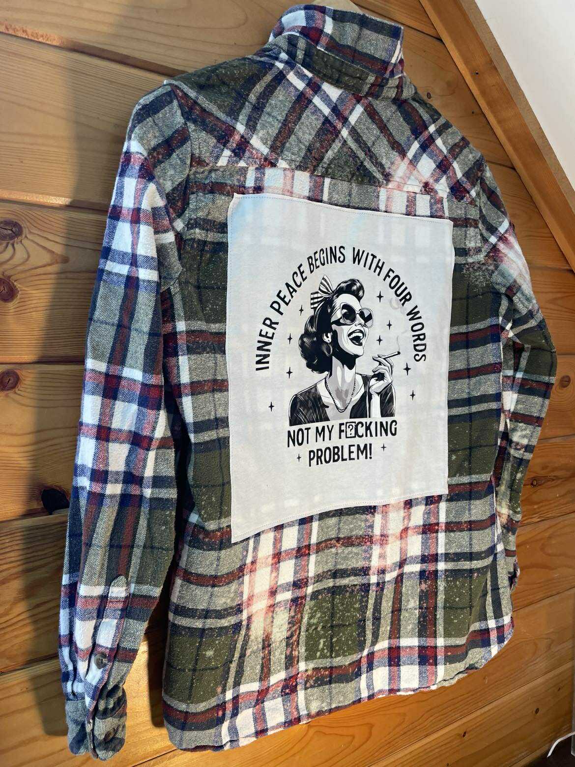 Not My F*cking Problem Flannel