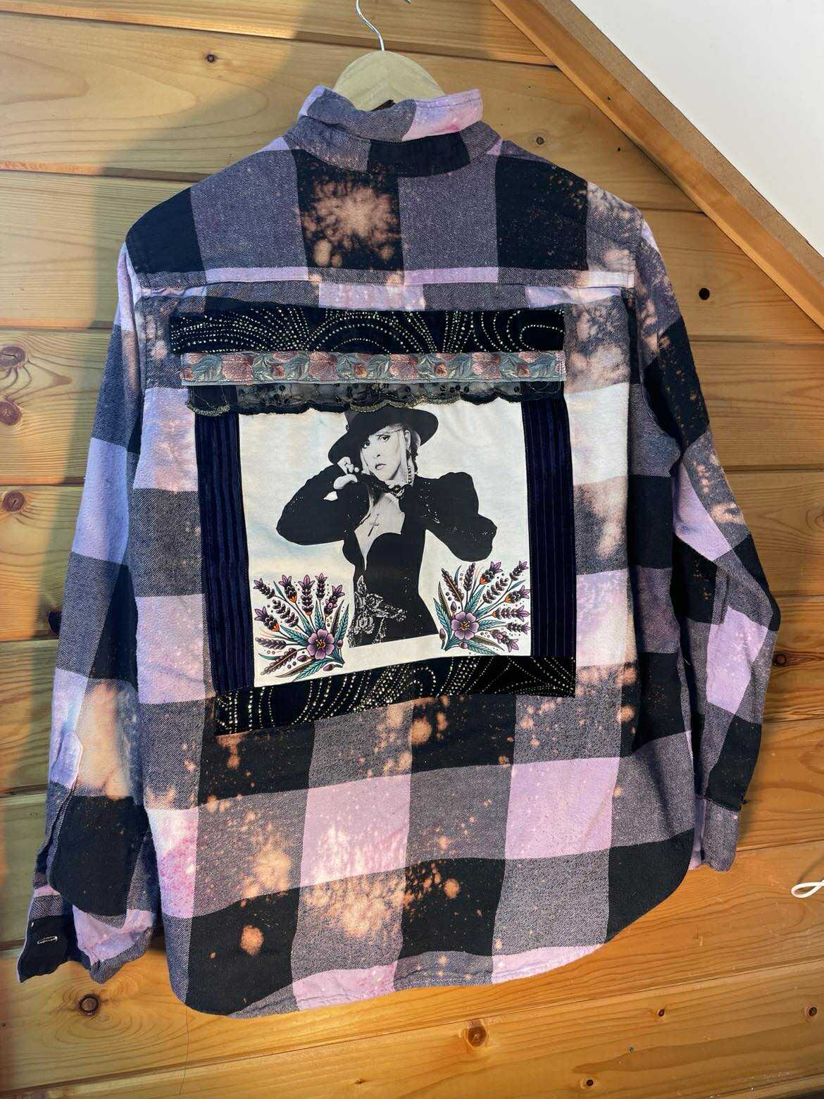Stevie Nicks ‘Edge of Plaid’ Flannel