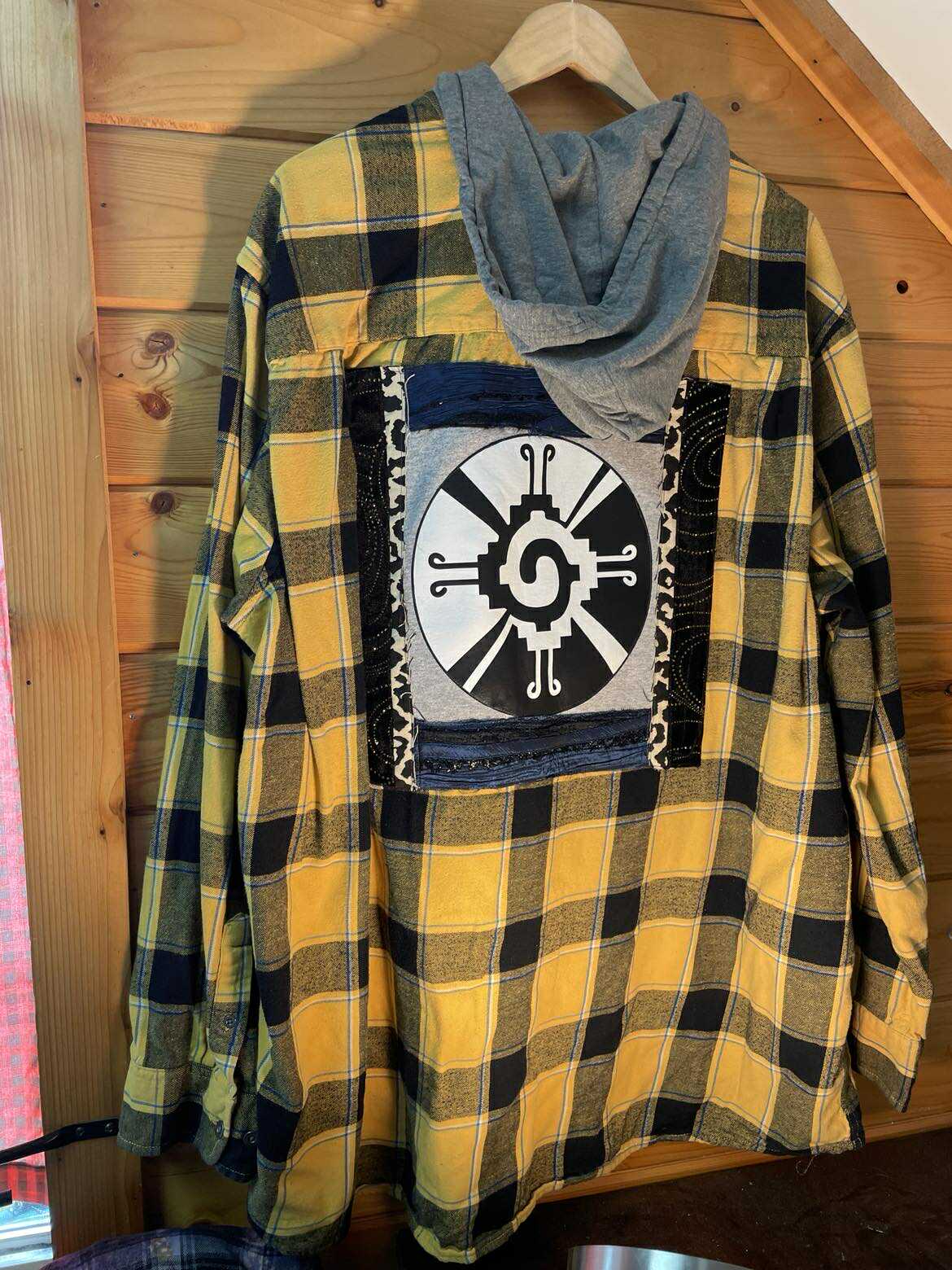 Sacred Spiral ‘Golden Horizon’ Hoodie Flannel