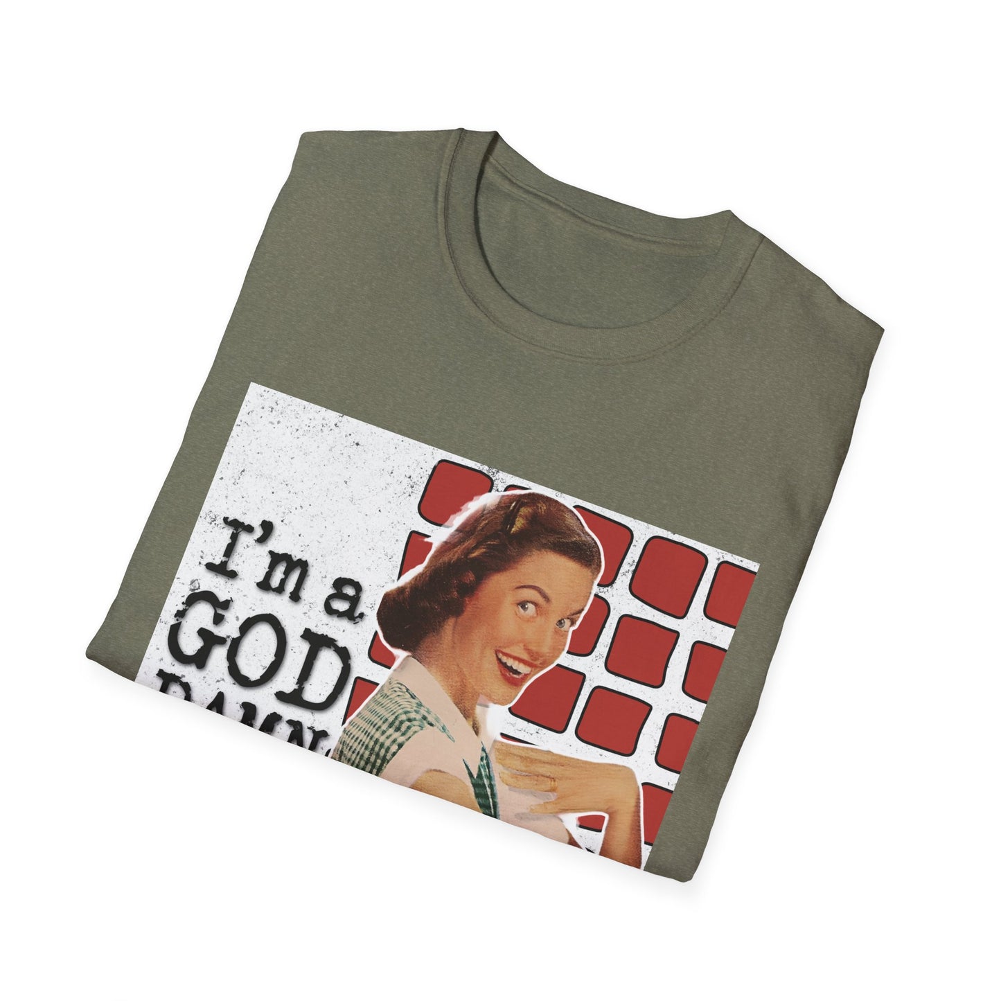 "GD delight" - Retro Humor T-Shirt -