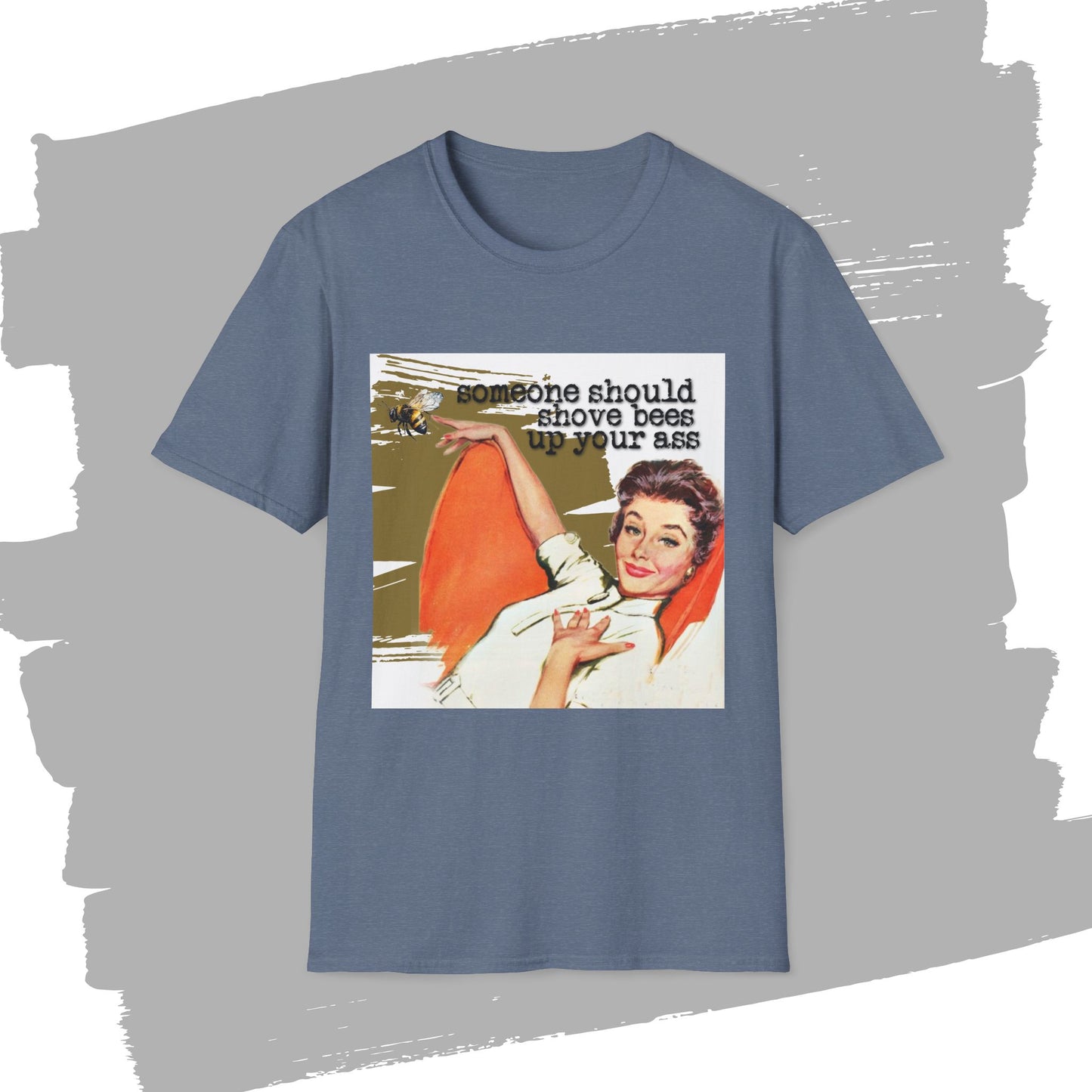 "Someone Should BEES" - Retro Humor T-Shirt -