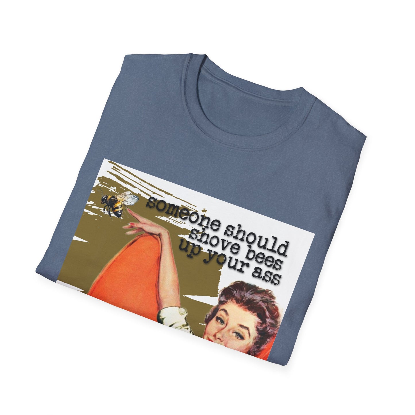 "Someone Should BEES" - Retro Humor T-Shirt -