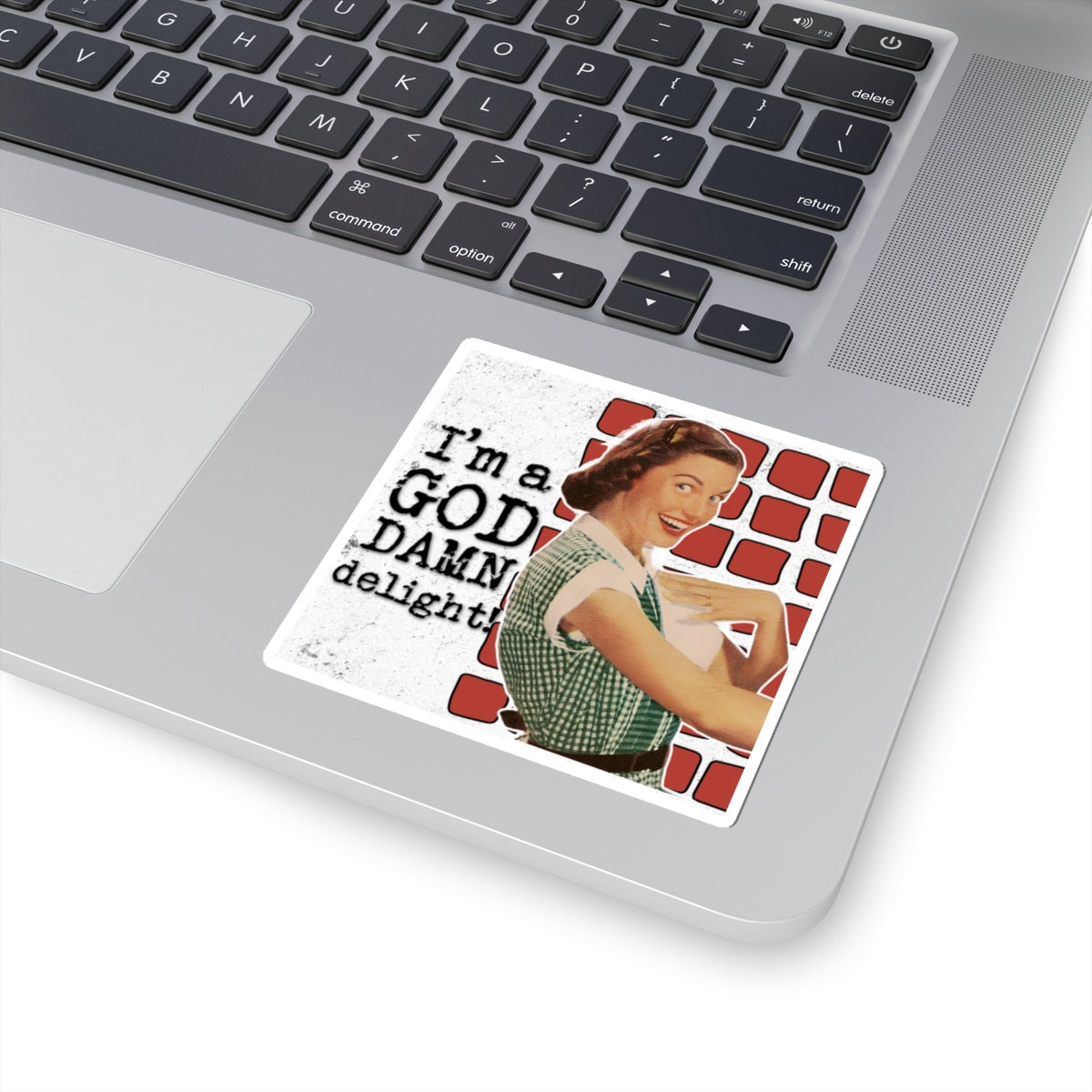 'GD delight' - Vintage Vibe Kiss-Cut Stickers