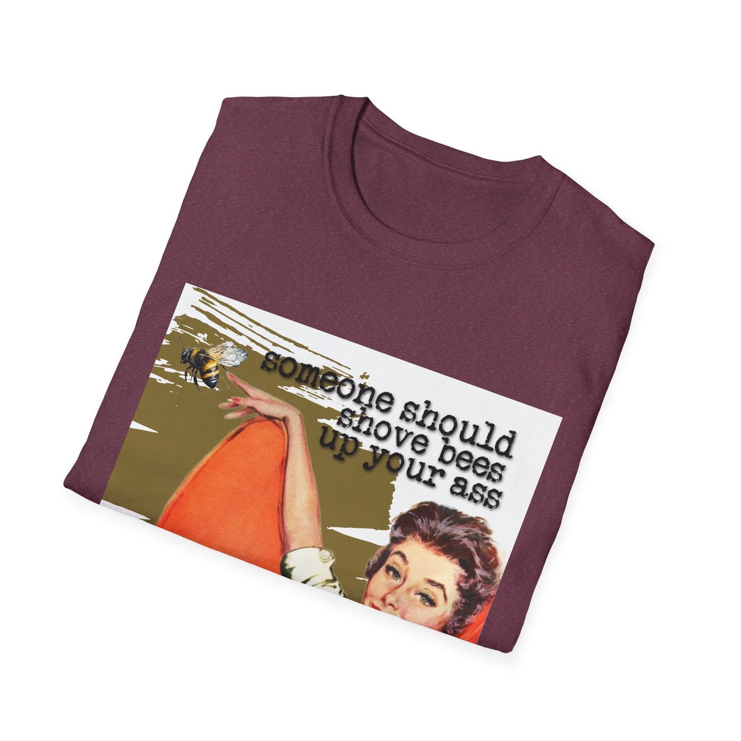 "Someone Should BEES" - Retro Humor T-Shirt -