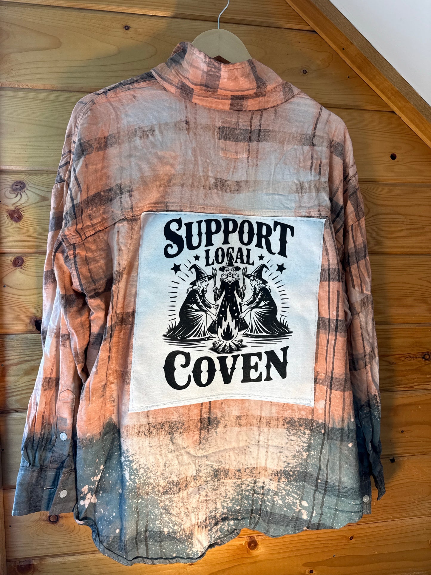 Support Local Coven Flannel (Ombre Edition)