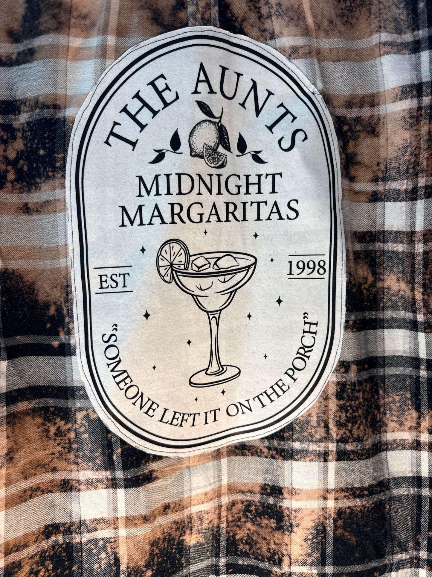 The Aunts ‘Midnight Margaritas’ Flannel