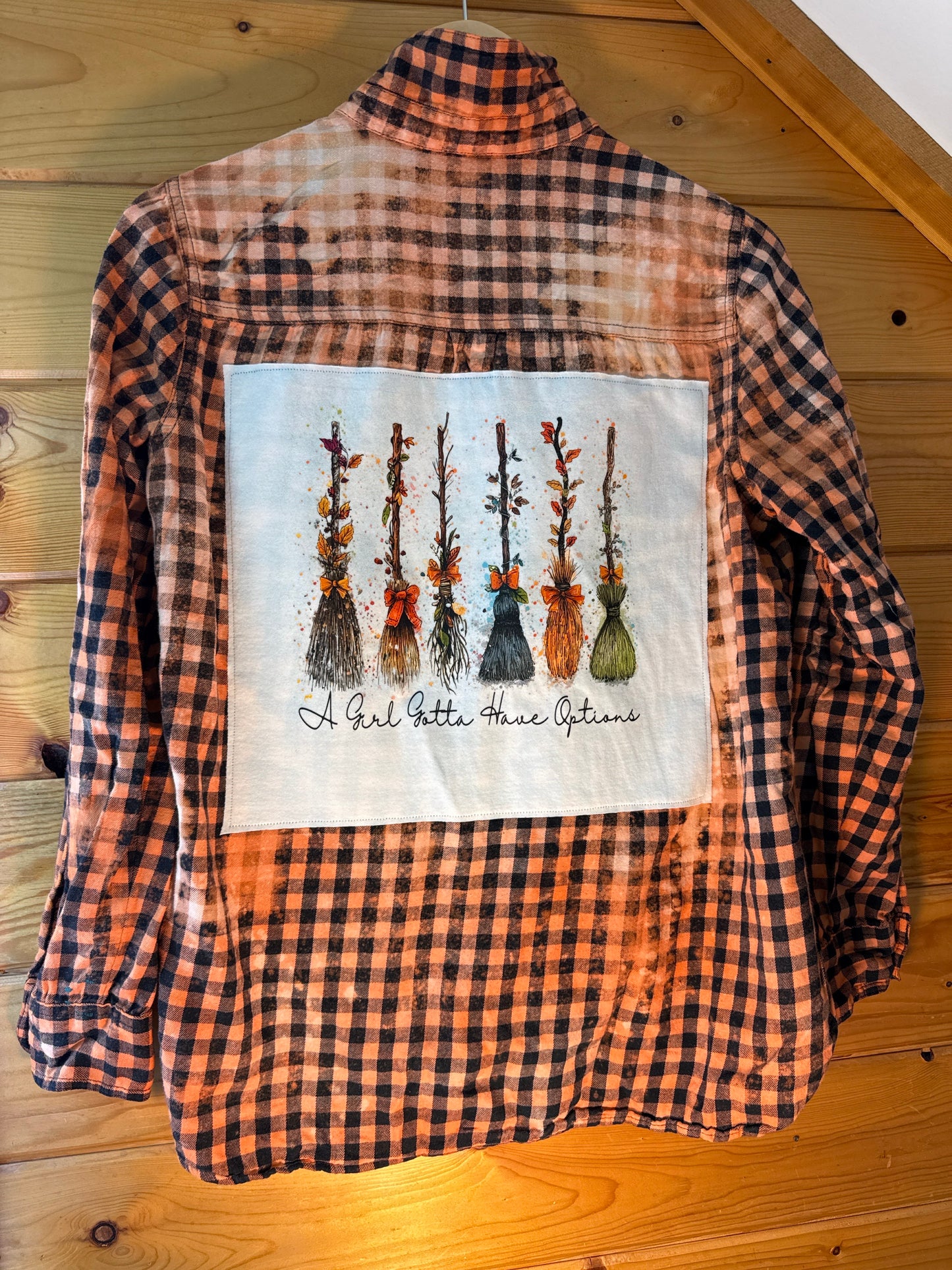 A Girl’s Gotta Have Options Flannel