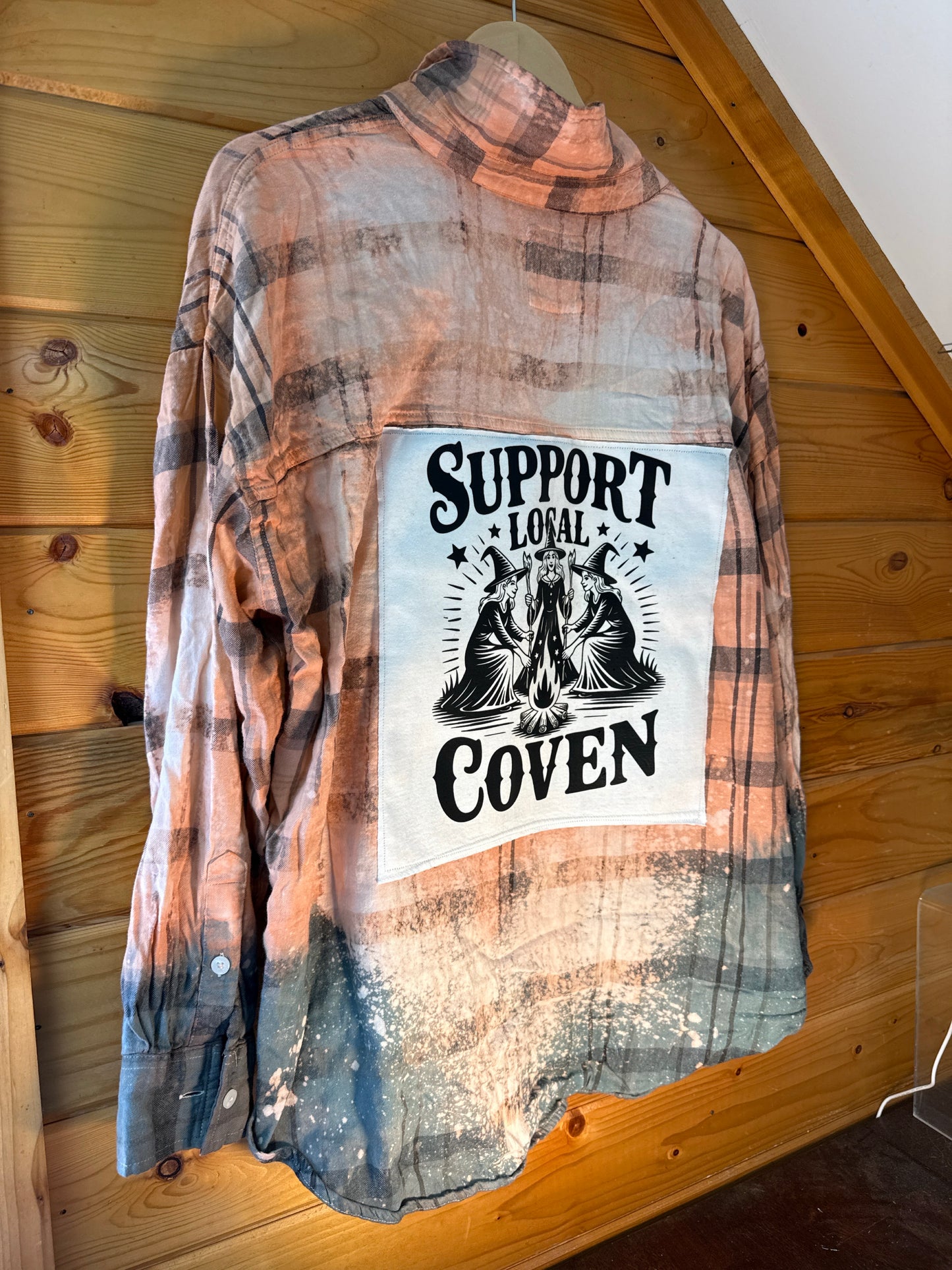 Support Local Coven Flannel (Ombre Edition)