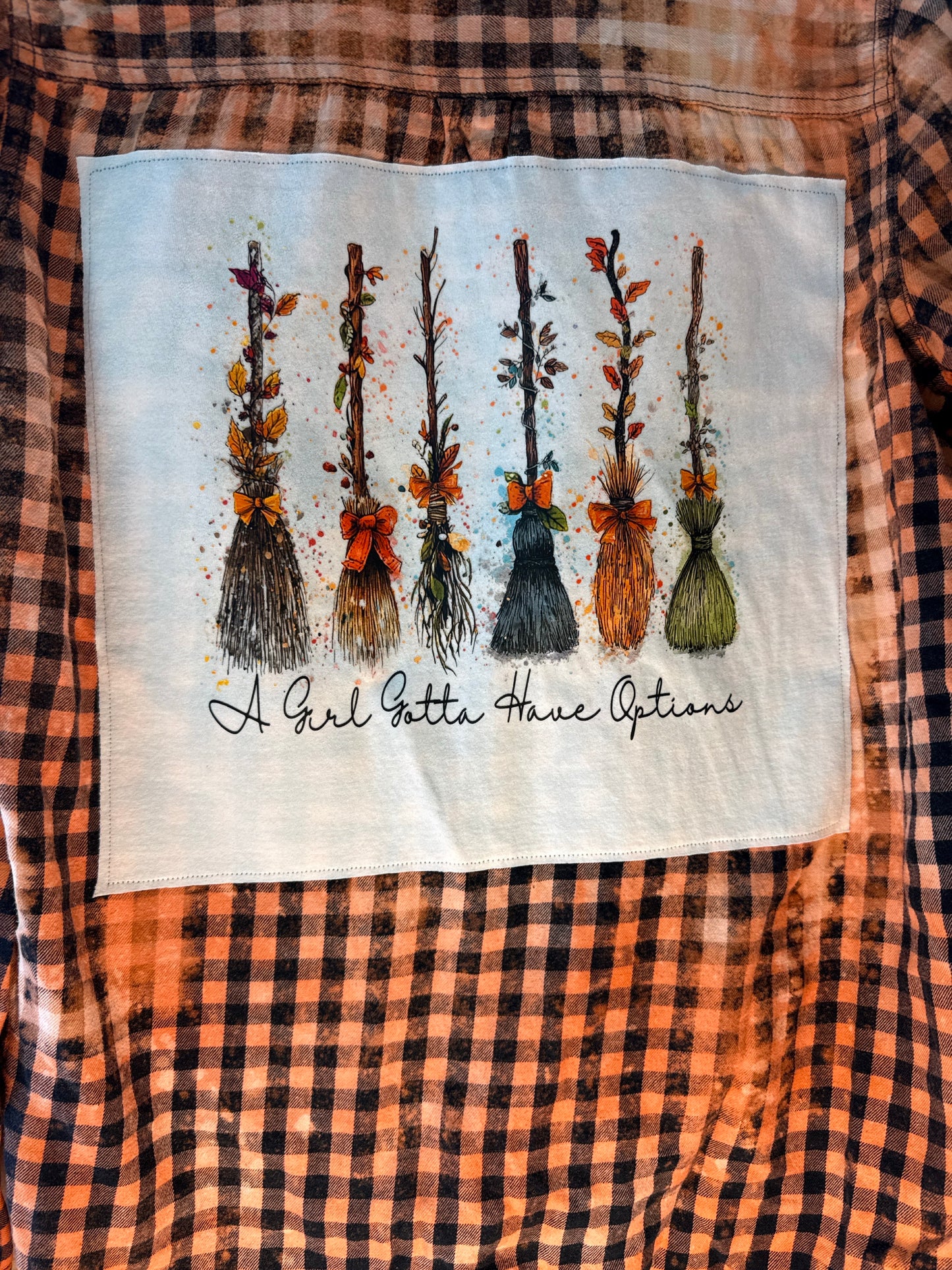 A Girl’s Gotta Have Options Flannel