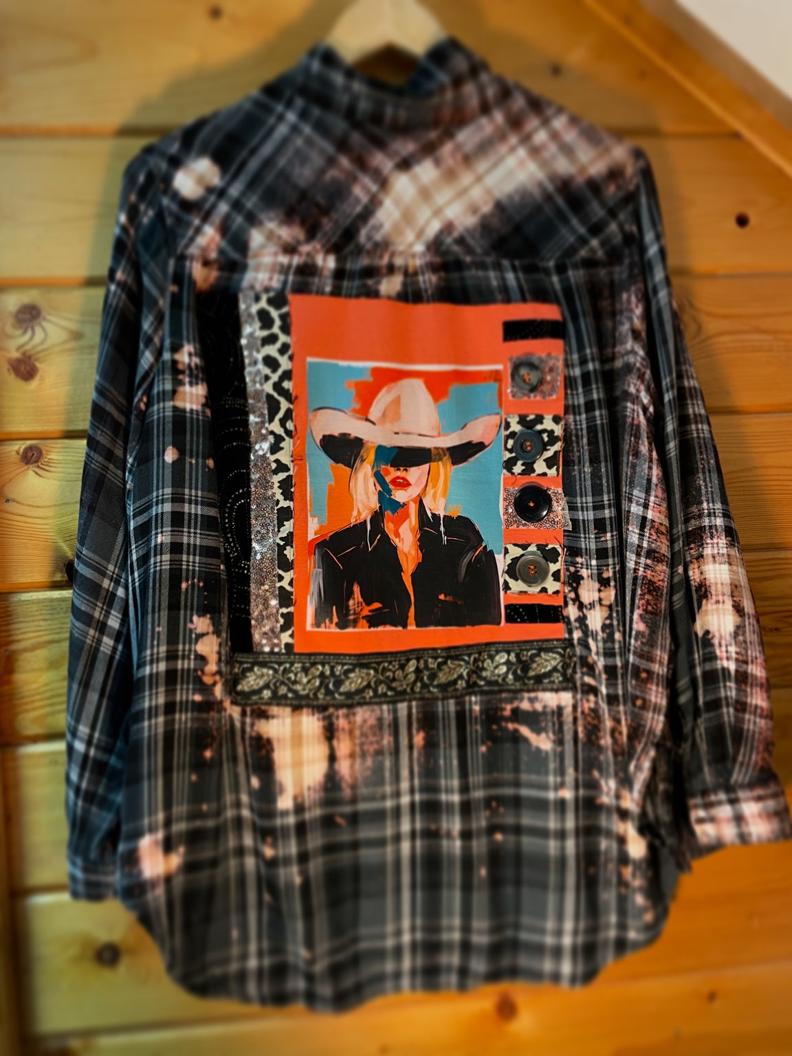 Cowgirl ‘Painted West’ Flannel