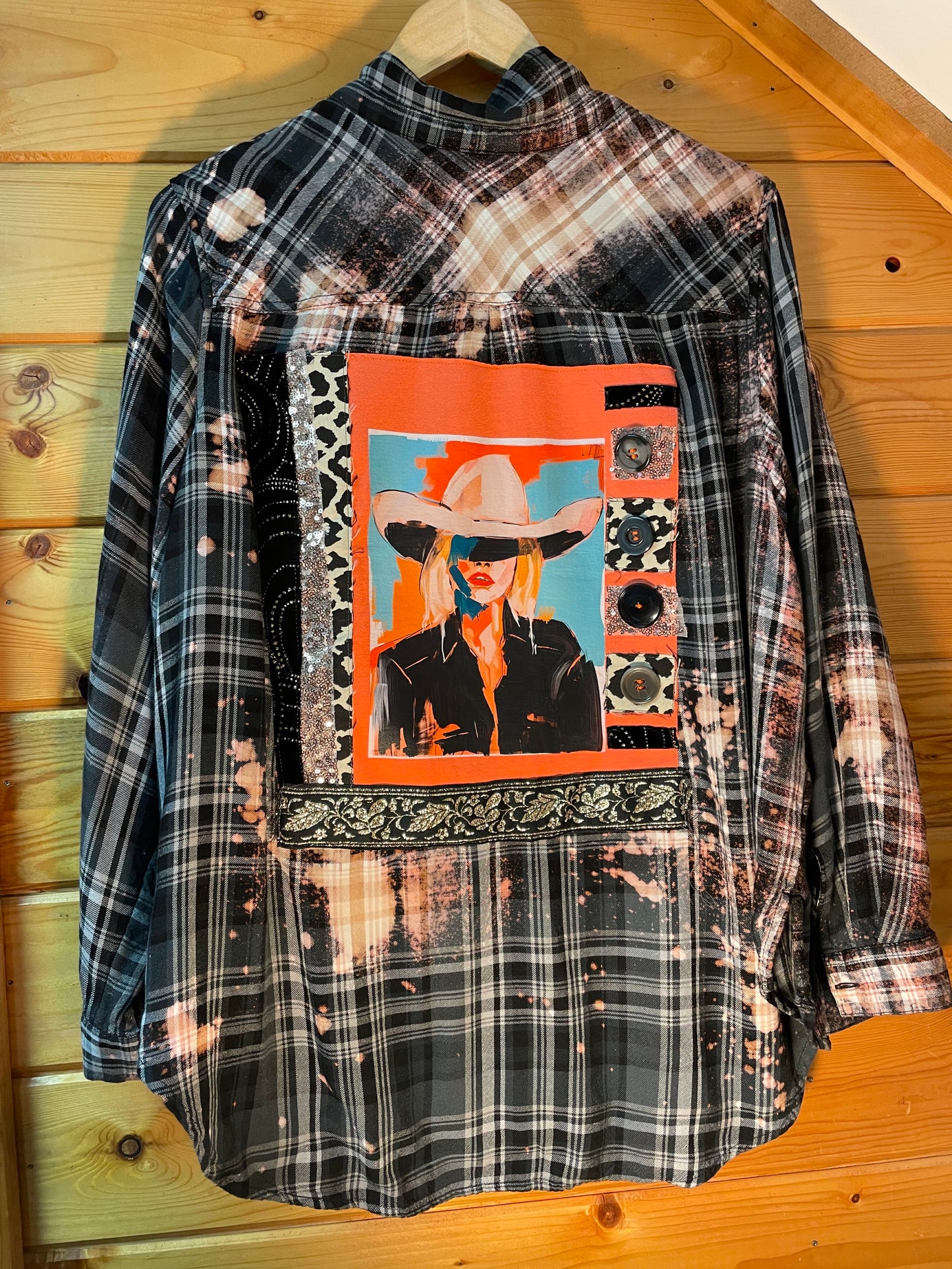 Cowgirl ‘Painted West’ Flannel