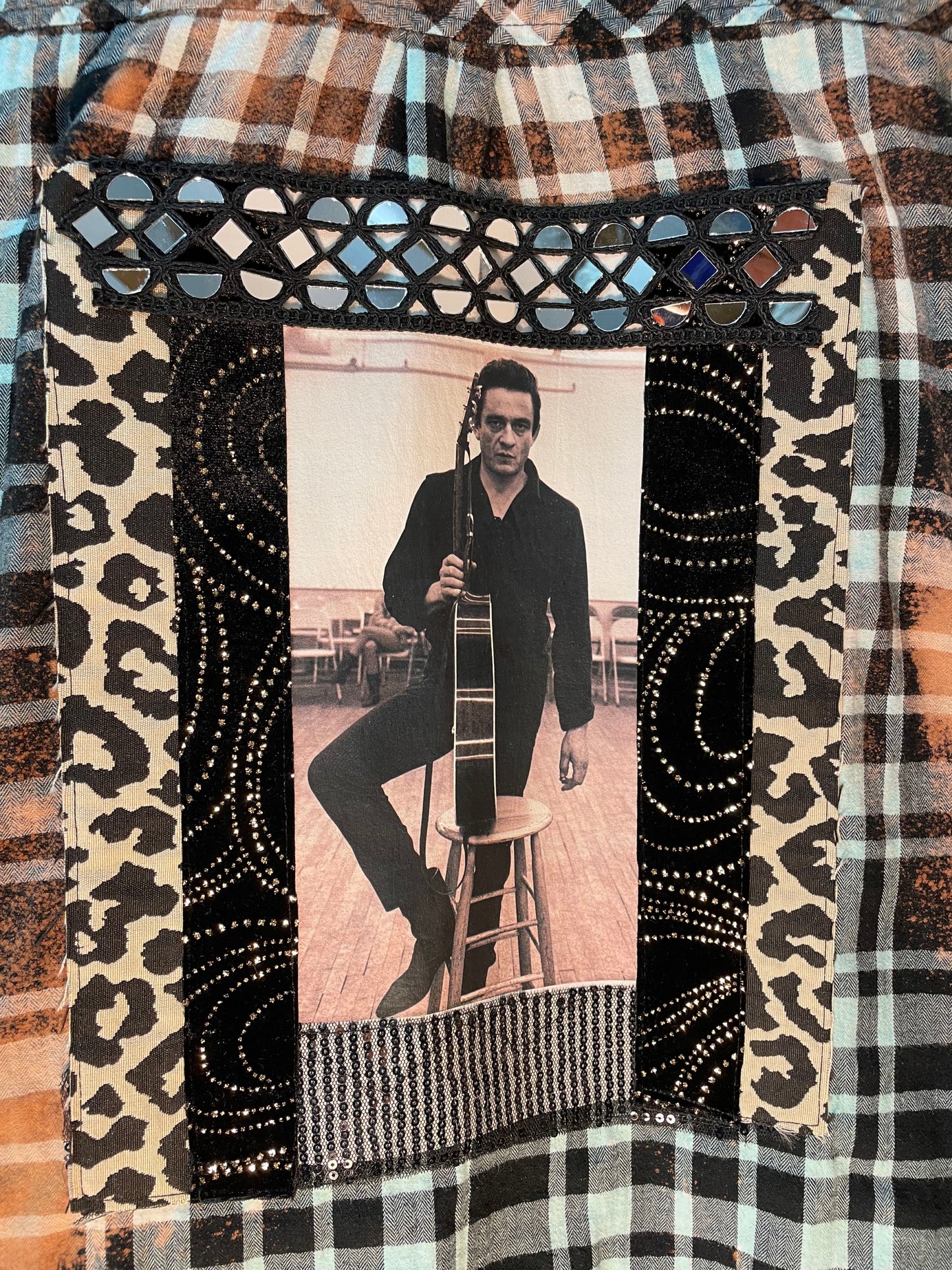 Johnny Cash ‘Man in Plaid’ Flannel