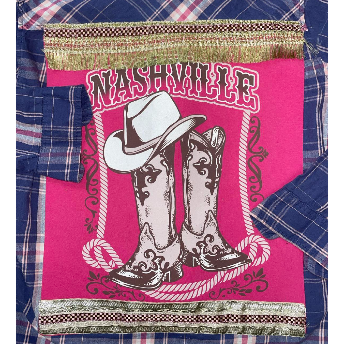 Boots, Fringe & Broadway Nights – Nashville Dream Flannel