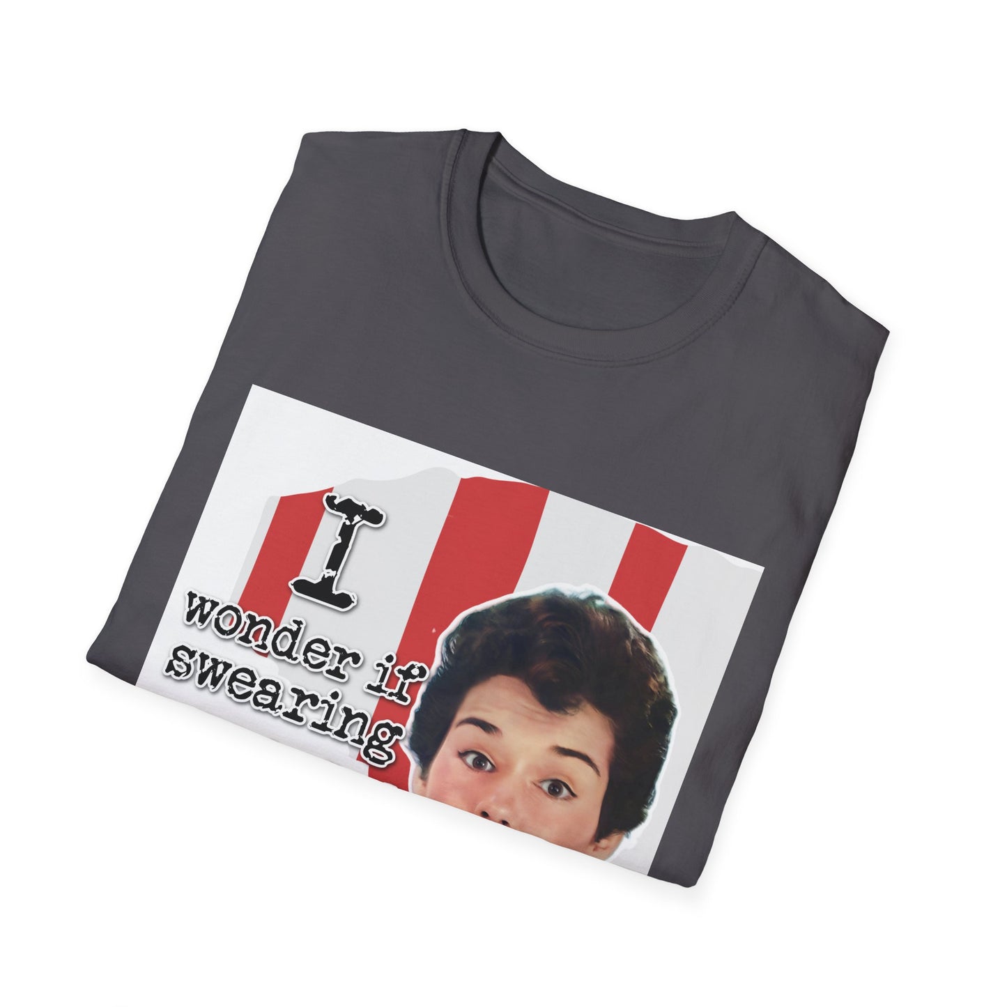 "I wonder if swearing will help?" - Retro Humor T-Shirt